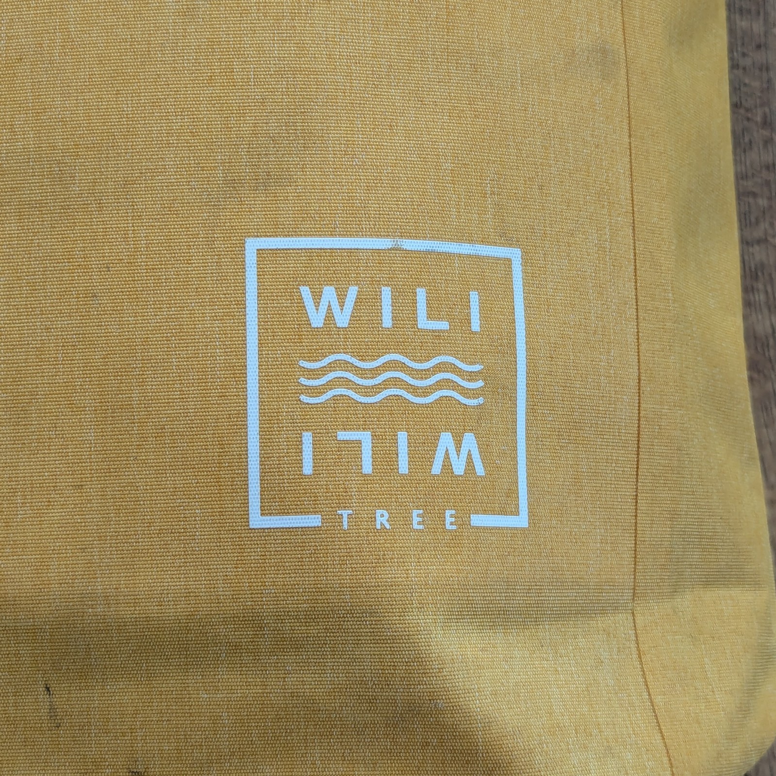 Wili Wili Tree Roll Top Backpack Light Sunset Yellow 20L 100% Recycled Pet