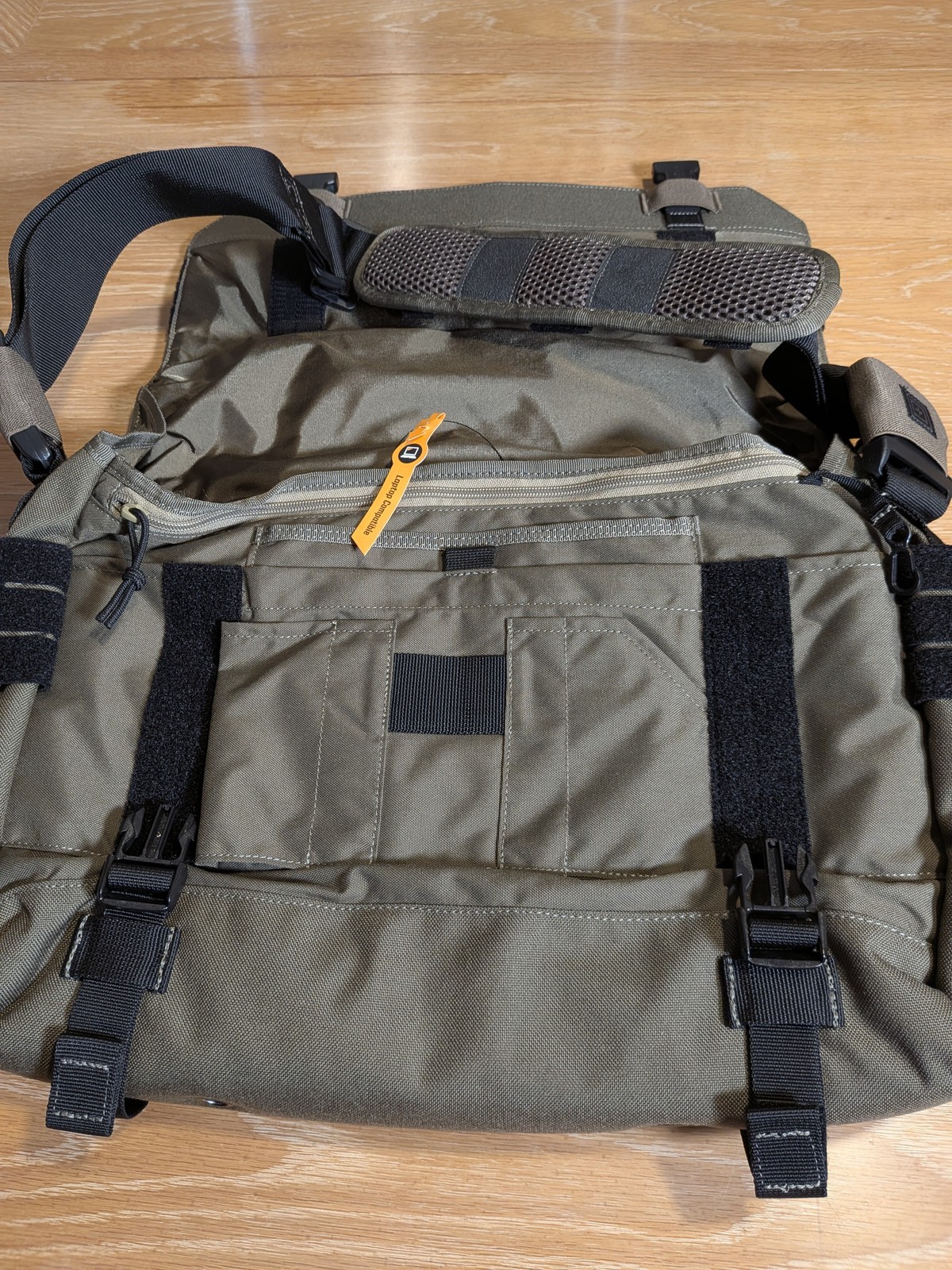 5.11 Tactical Rush Delivery Lima Messenger Bag 17″ Laptop Shoulder EDC Green NEW