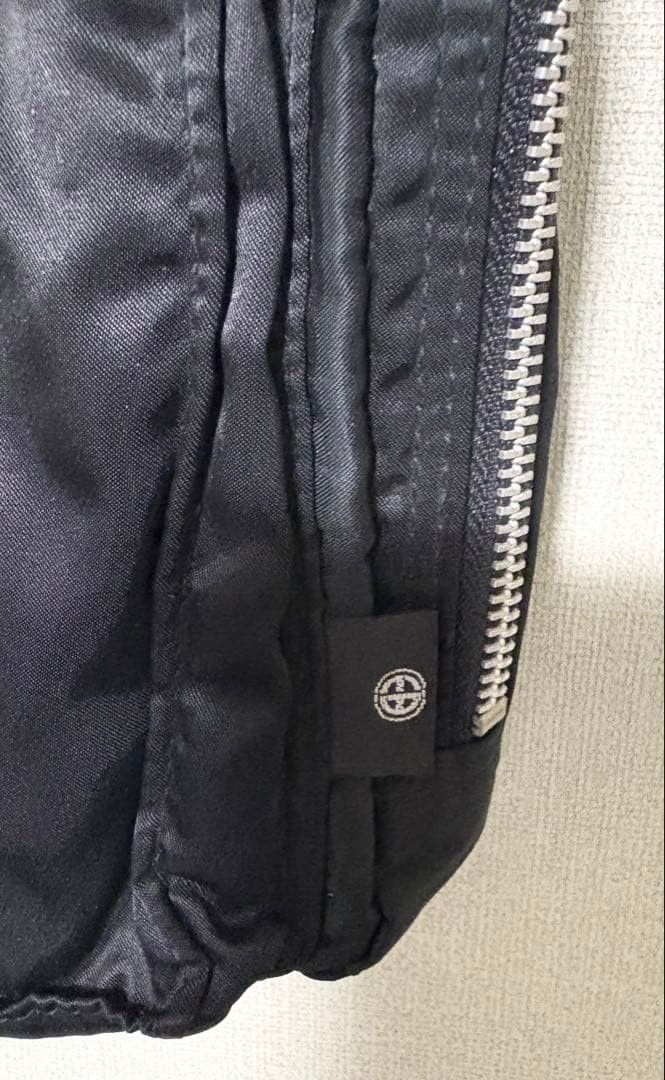EAST BOY MEN Black Shoulder Bag Porter Made in Japan Y2K