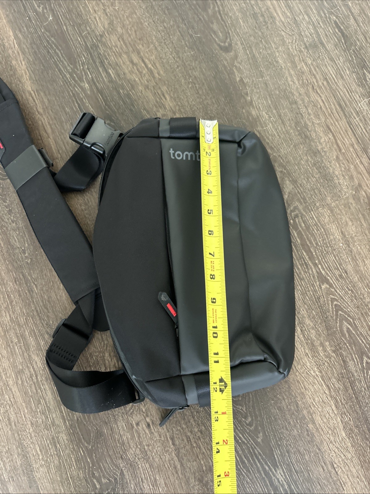 Tomtoc COMPACT EDC SLING BAG courier gamer fashion LARGE shoulder crossbody NWOT
