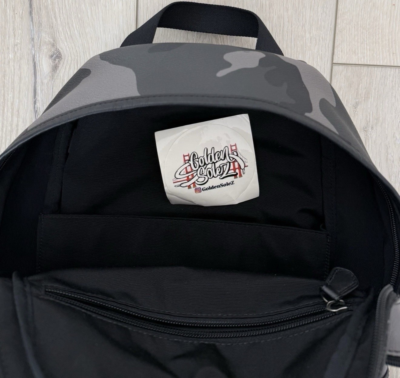 Coach Backpack with Camo Print RETAIL $550