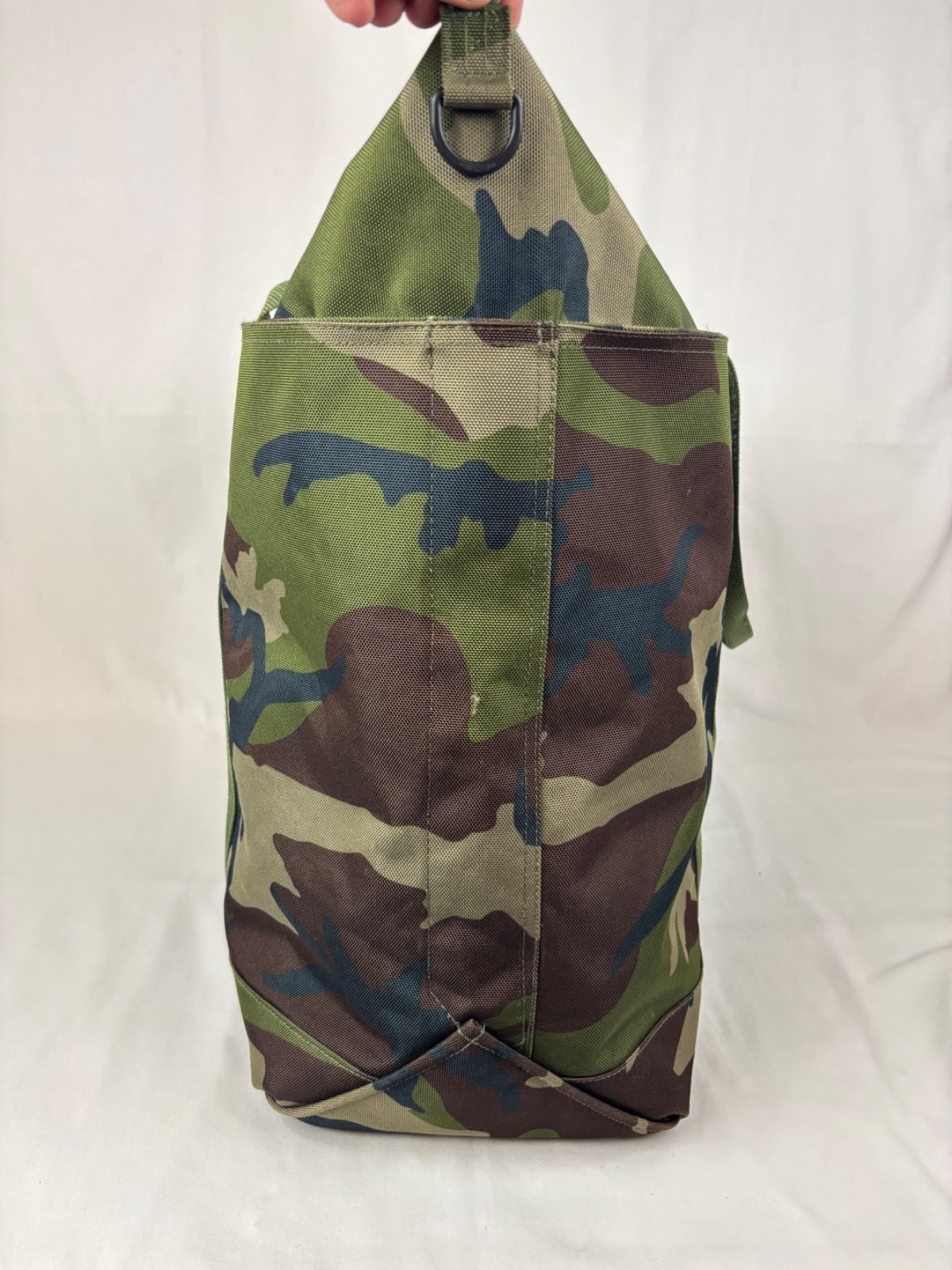 L.L. Bean Zip Hunter’s Camo Tote Bag Lined XL – NO STRAP & HAS INITIALS – Clean