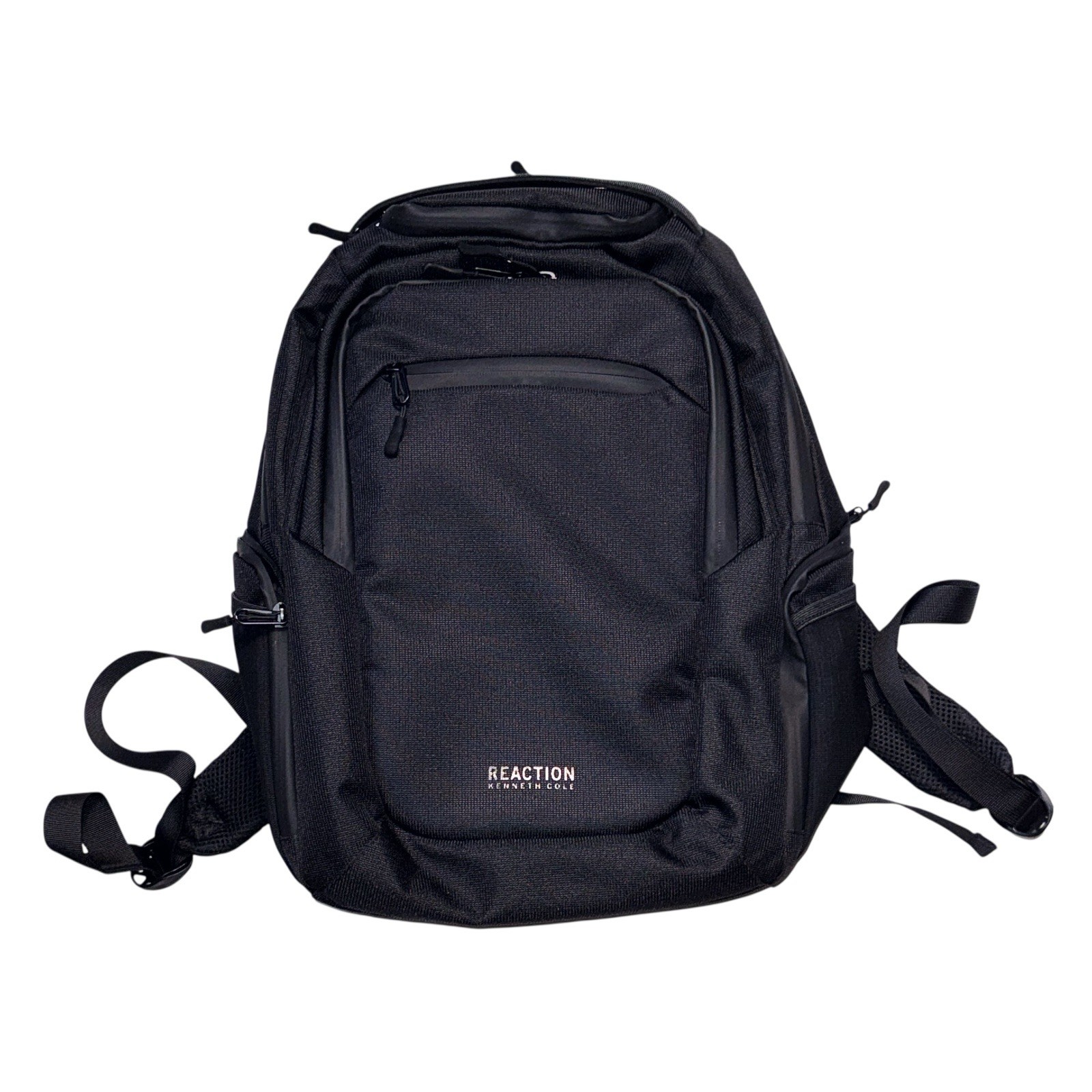 NEW KENNETH COLE REACTION PARKER TECH LAPTOP BACKPACK BLACK 17” ABRASION RESIST