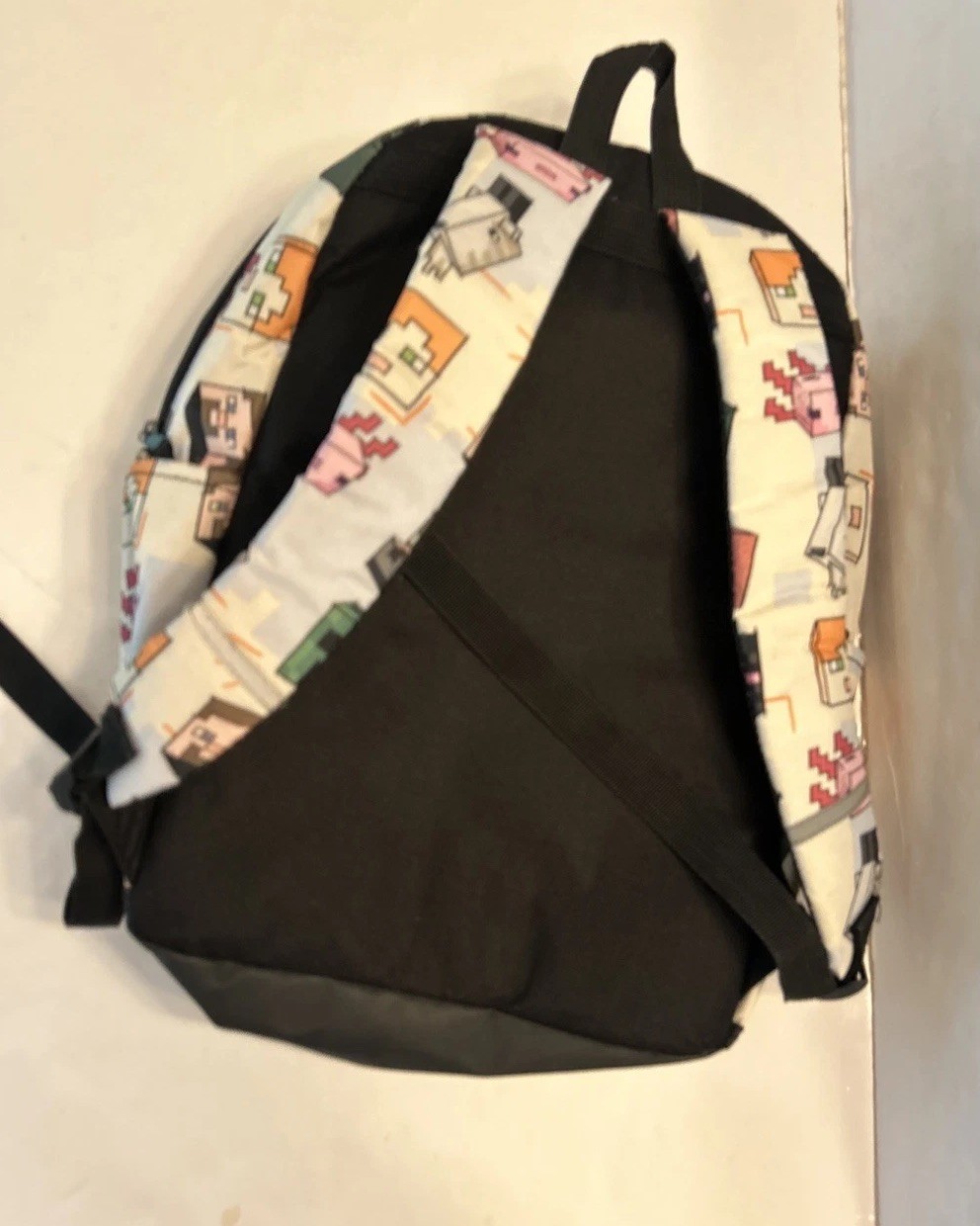 Minecraft All Over Creeper Character Print 17″ Backpack with Laptop Sleeve