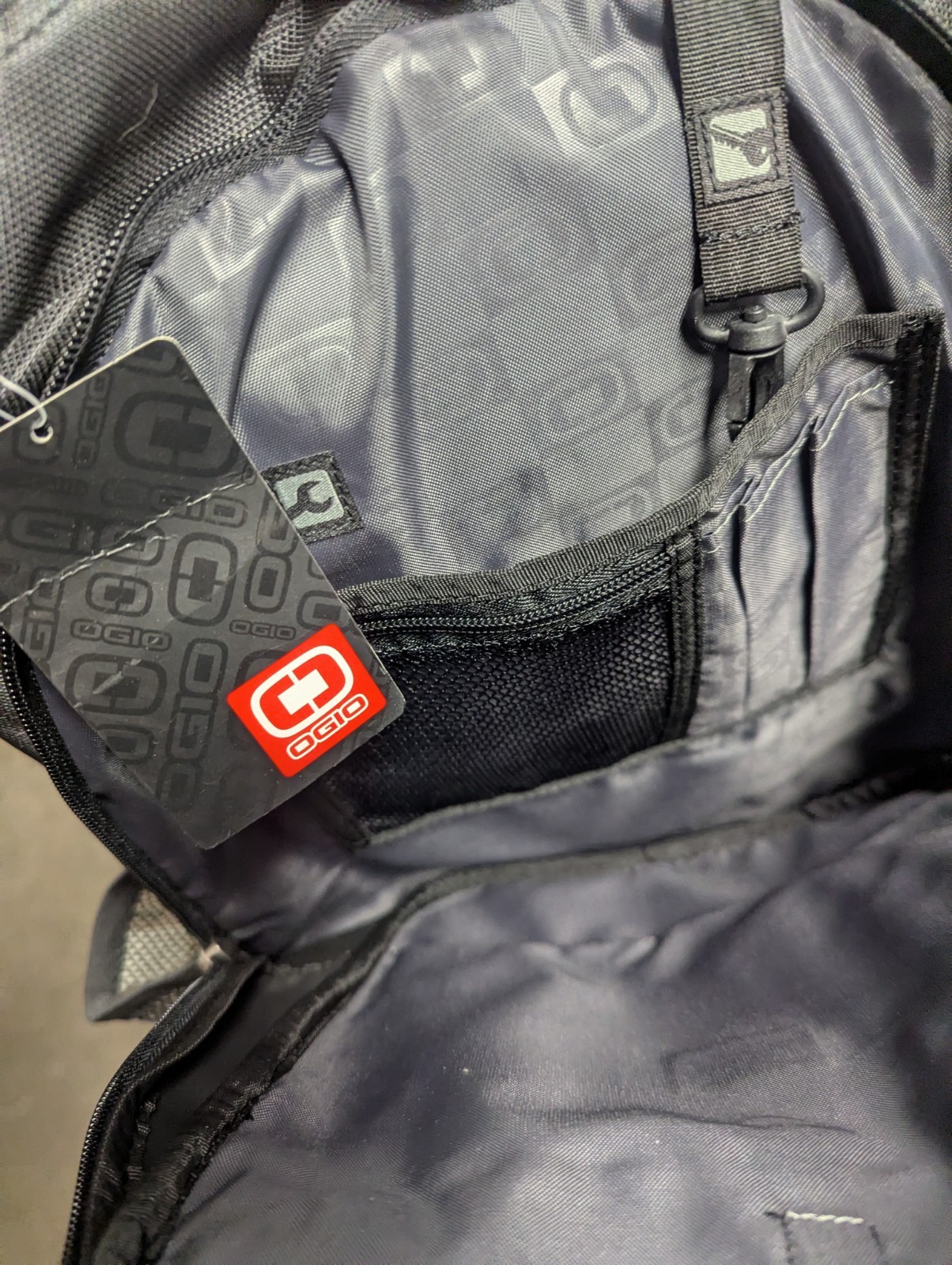 OGIO Carbon Backpack with Audio Pocket Black New Condition