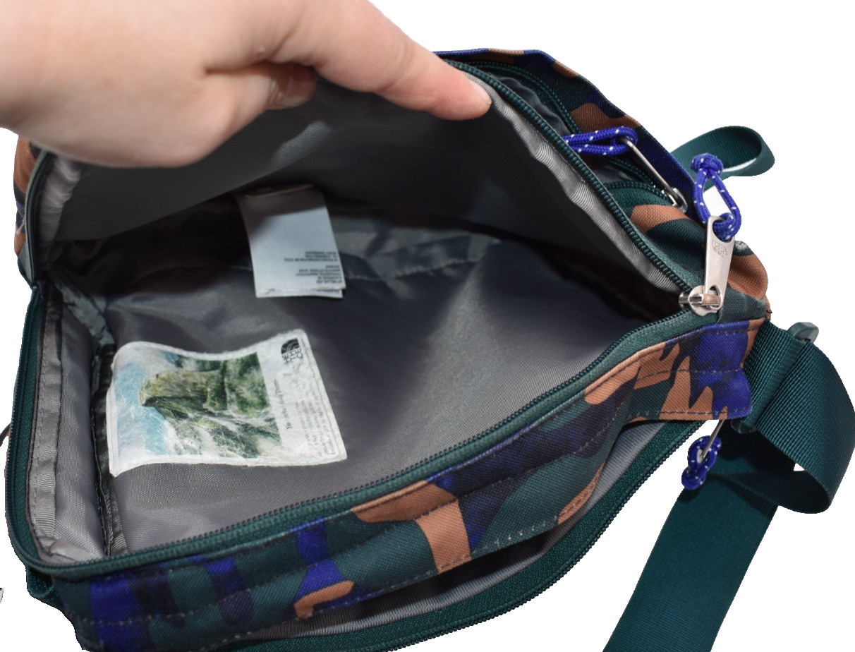The North Face Camo Berkeley Sling Bag – Camouflage Yosemite Bay Dome – 11x7x2.5