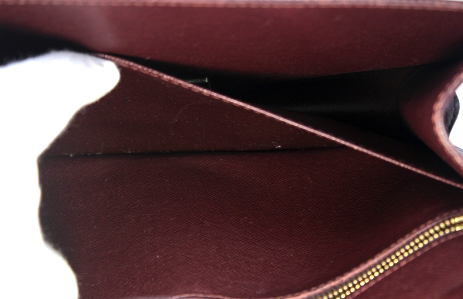 LOUIS VUITTON Taiga Brown Leather Pochette Clad Second Bag Clutch Bag Spain