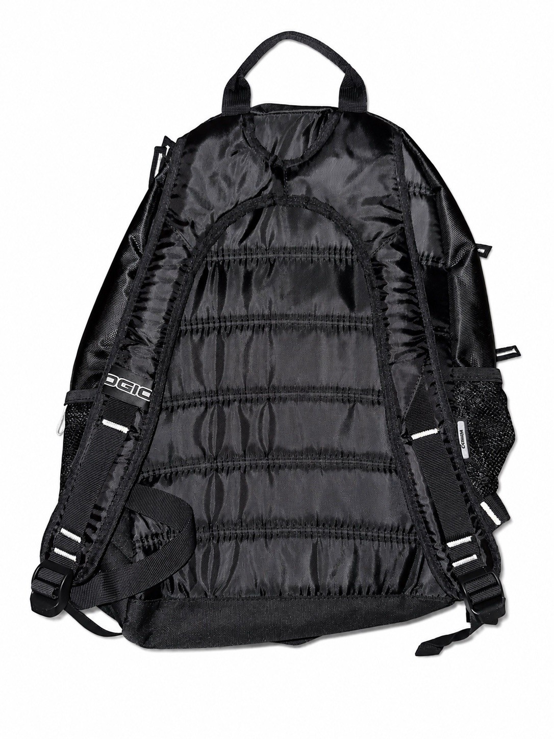 NWT OGIO Carbon Backpack with Audio Pocket Black Embroidered Aflac Logo
