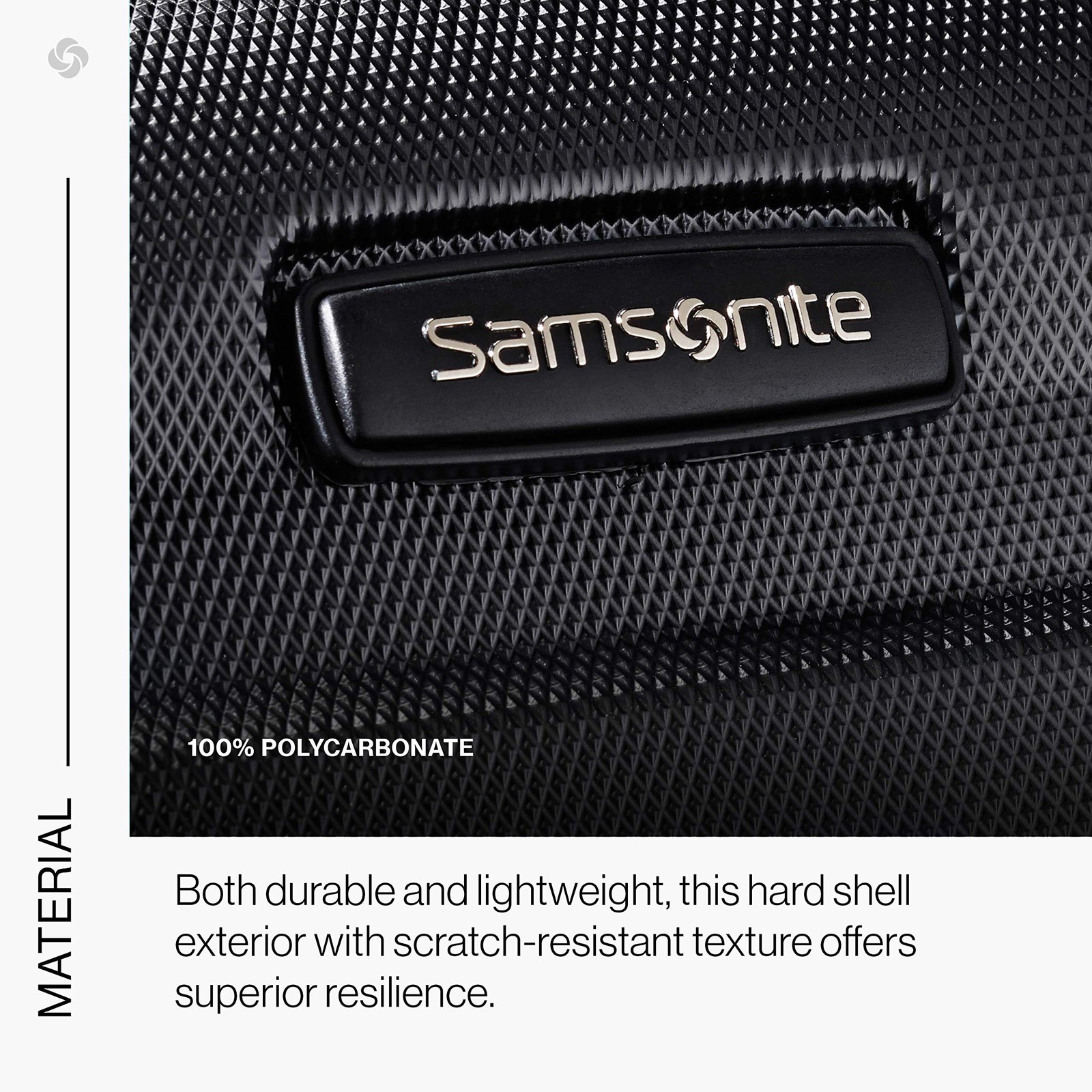 Samsonite Omni Pc Hardside Expandable Luggage with Spinner Wheels 20 Inch U38