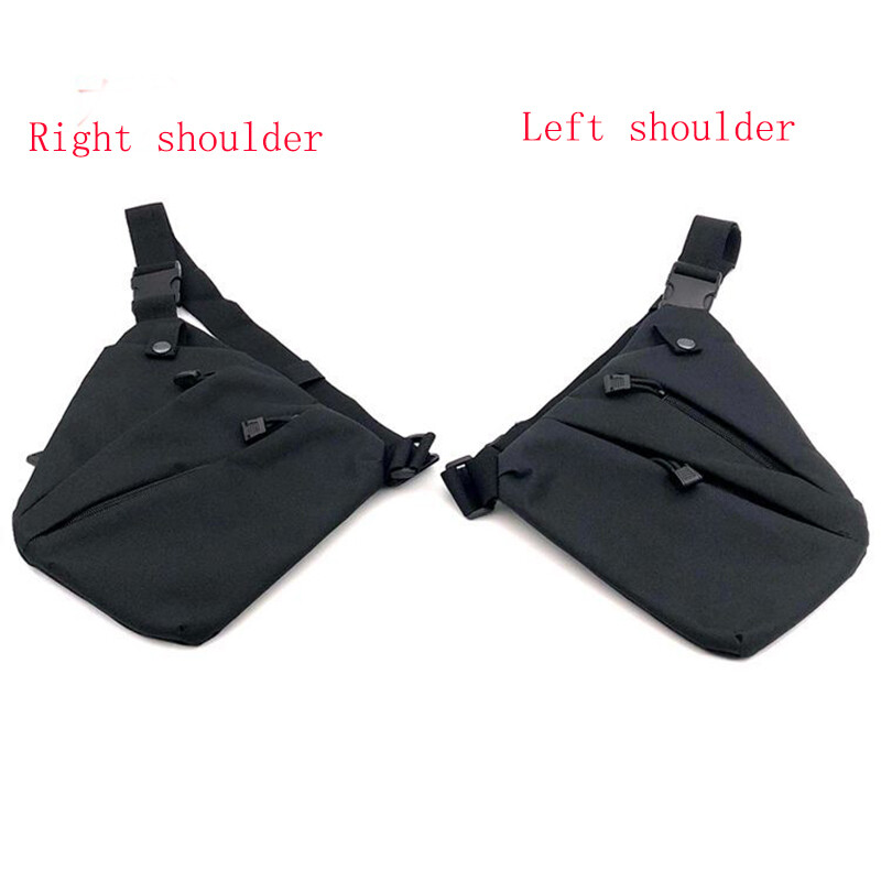 Tactical Gun Storage Bag Holster Men’s Left Right Nylon Shoulder Gun Pistol Bag