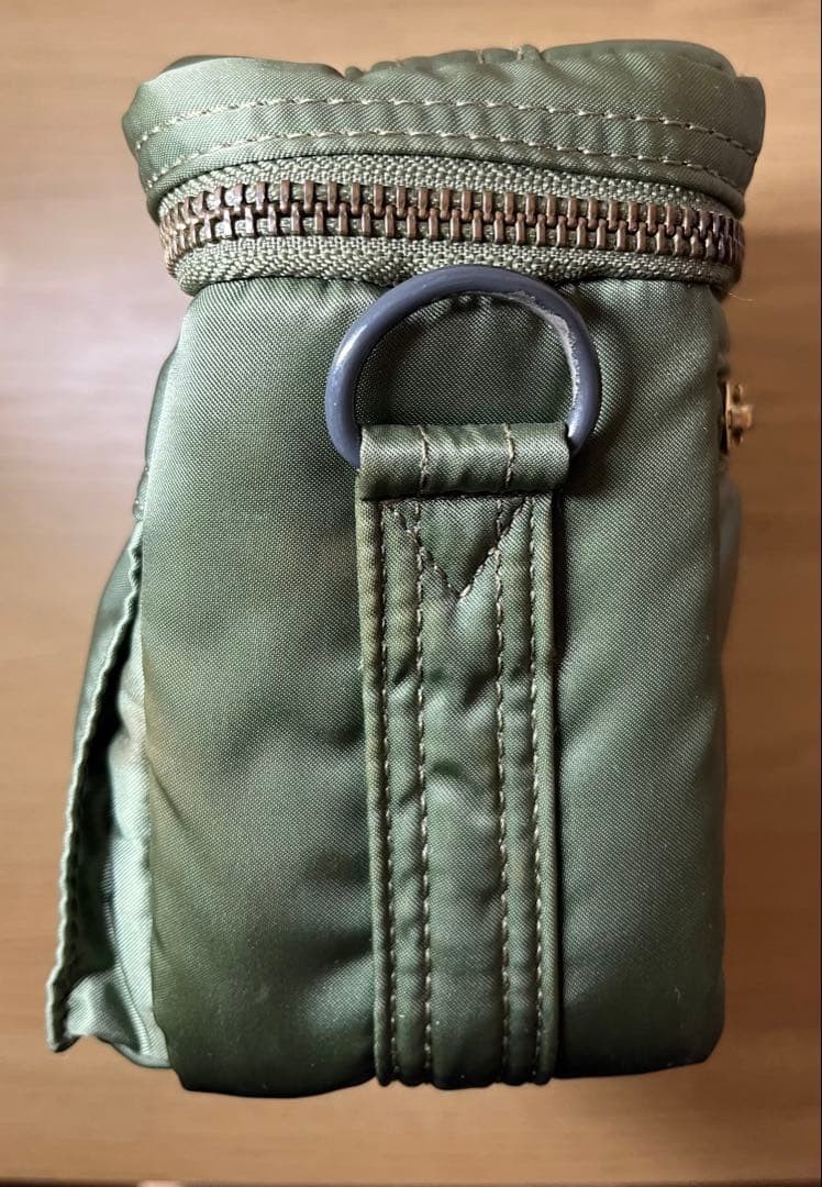 Porter Tanker Camera Bag Sage Green Nylon Shoulder Crossbody Rare Japan