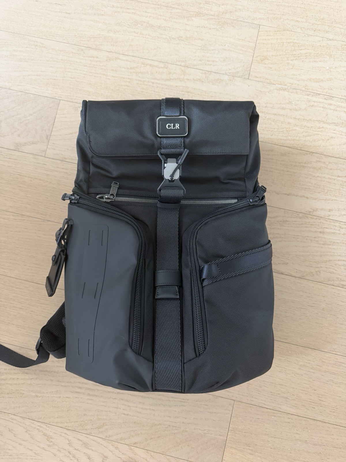 TumiI Alpha Bravo Logistics Flap Lid Backpack – Black