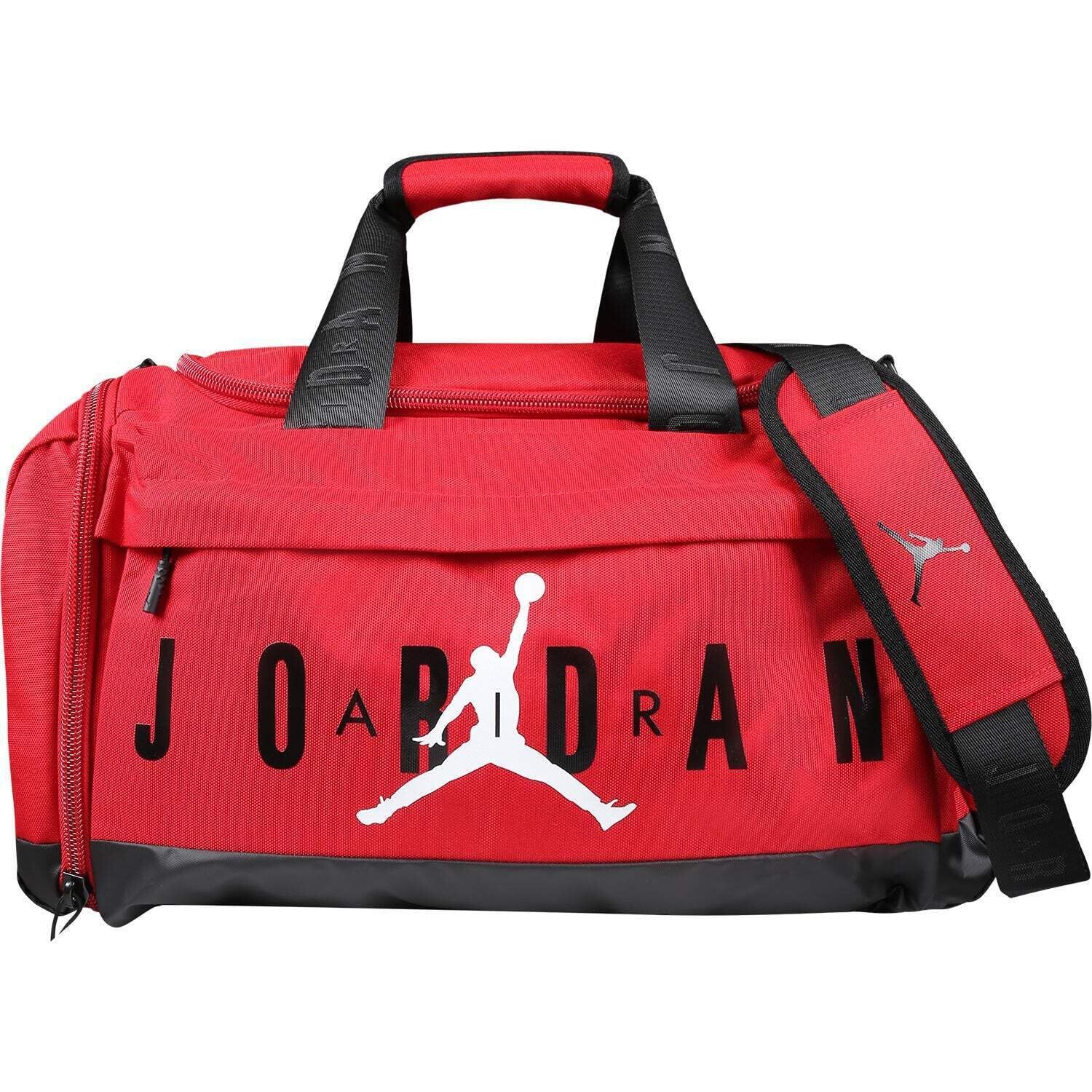 Jordan Red Duffel Bag SM0920 R78, Red, 43 cm x 32 cm x 23 cm