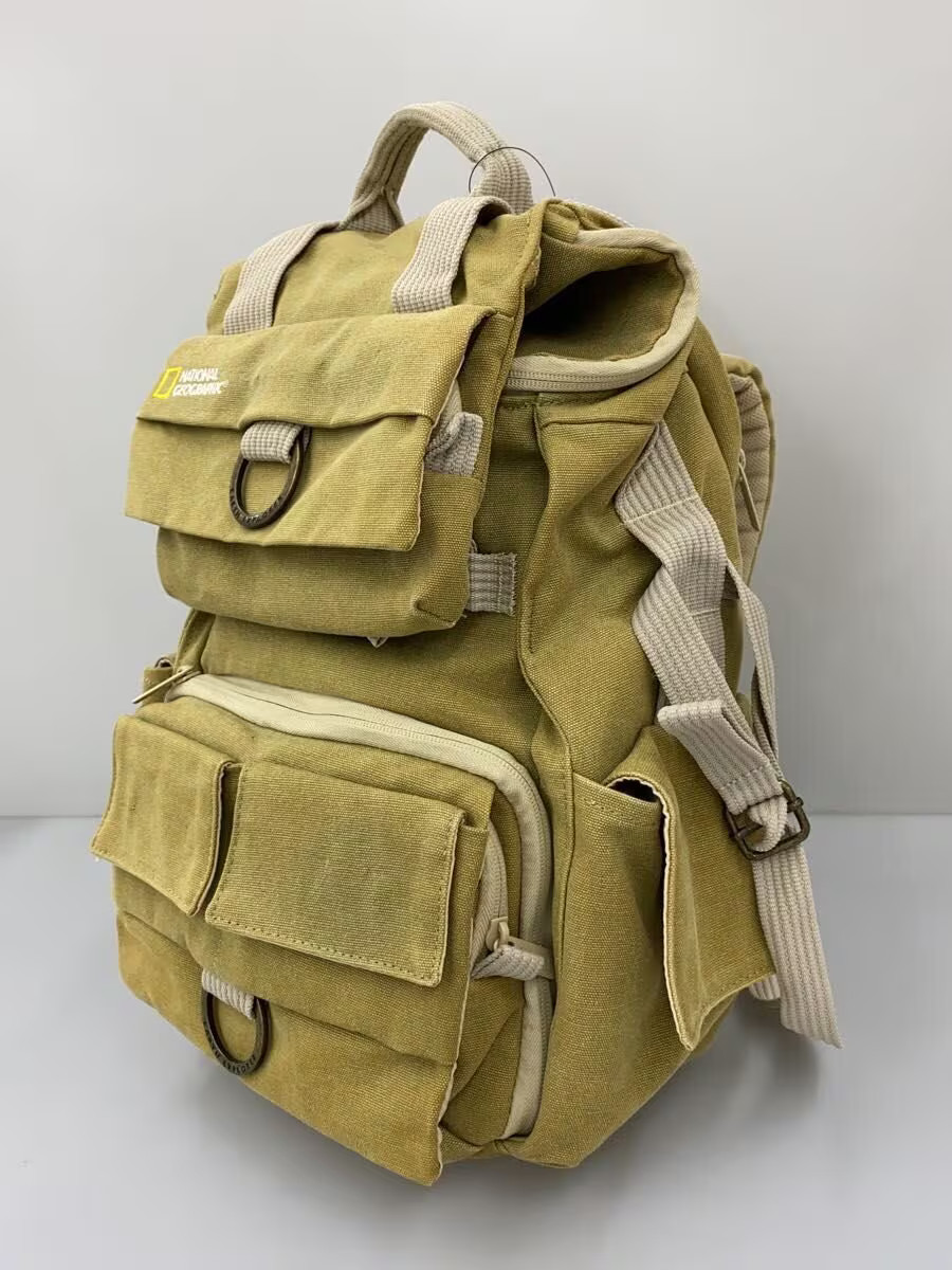 NATIONAL GEOGRAPHIC Canvas Backpack, Camel