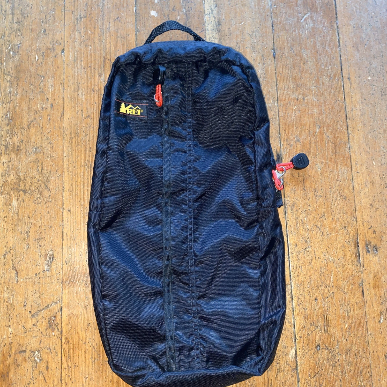 Vintage REI Black Camping Toiletry Bag Organizer Molle Pouch
