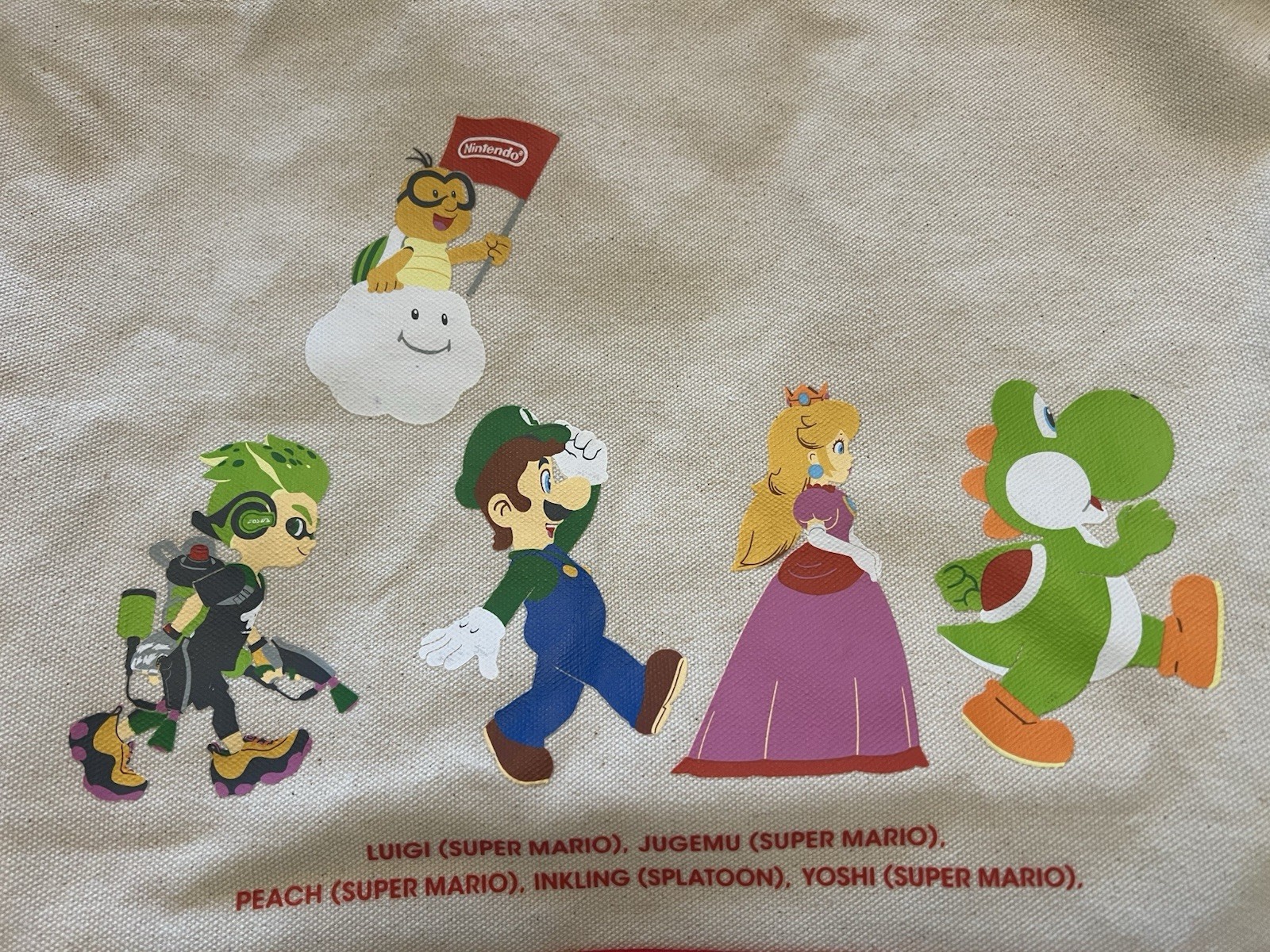 Nintendo TOKYO Tote Bag Mario Zelda Splatoon Animal Crossing