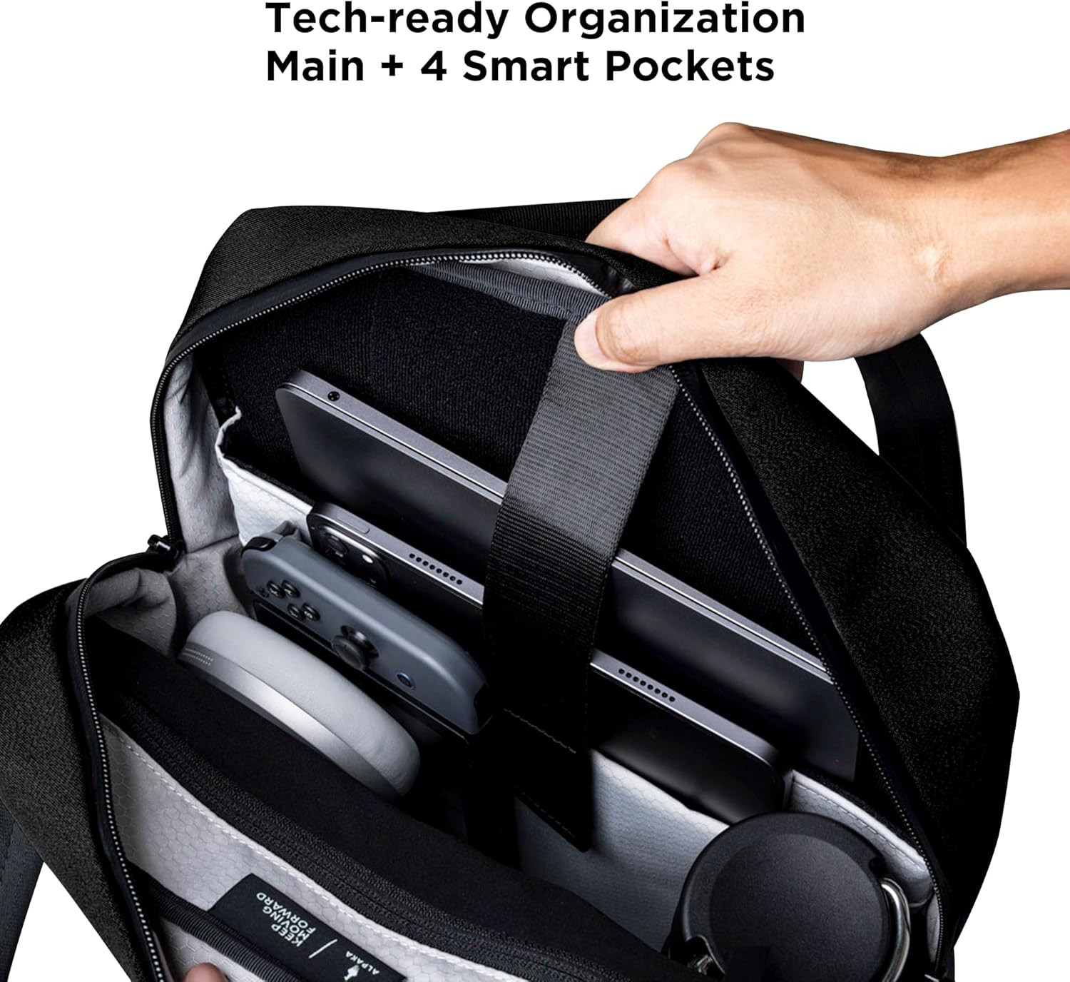 Bravo 13L Convertible Backpack Tote for 16″ MacBook Pro – Travel Ready!