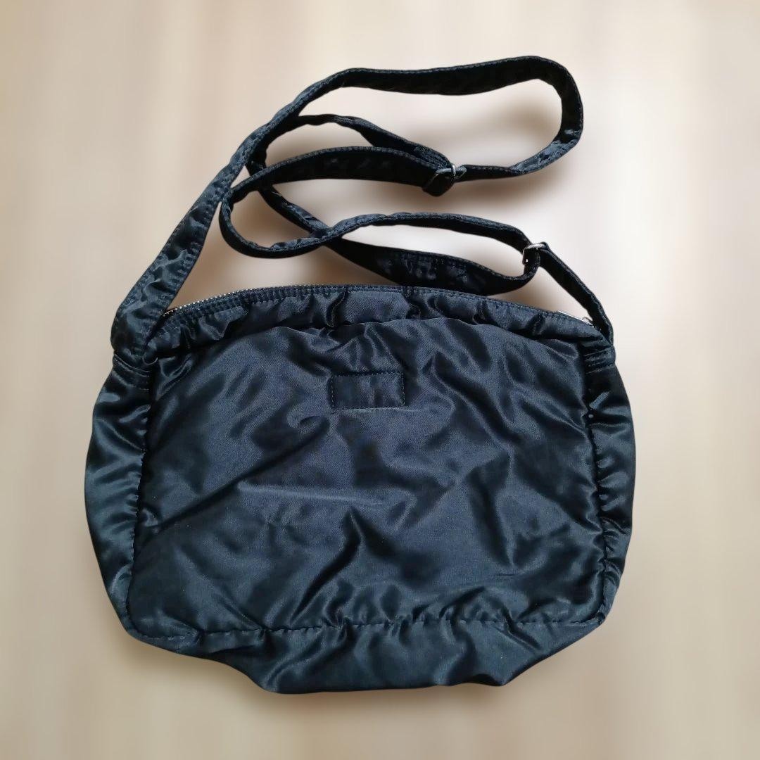 PORTER Yoshida TANKER Shoulder Bag L 2-Layer Black made in Japan Authentic
