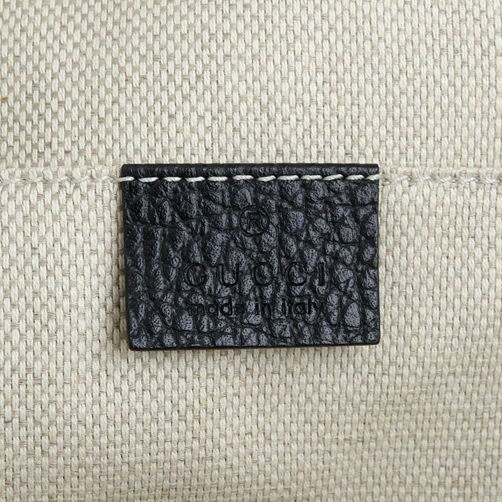 GUCCI 431570 Soho Leather, Black Backpack