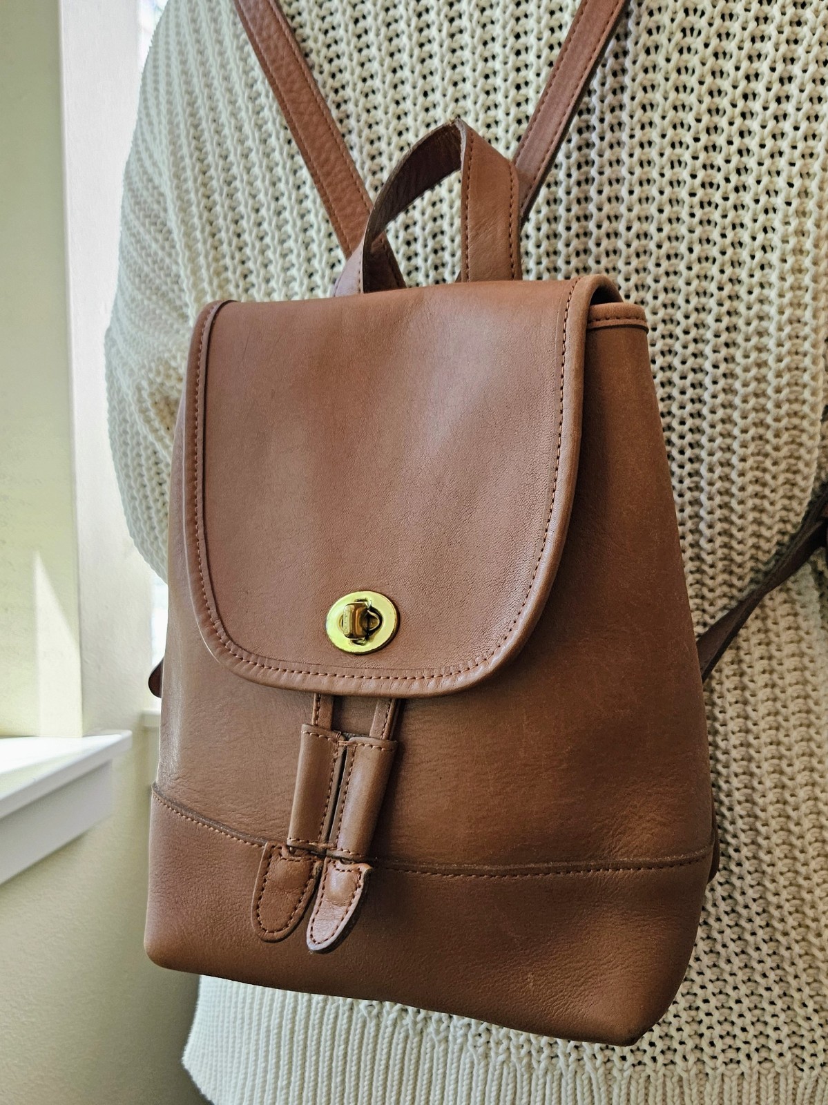 Vintage Coach Bag (1999), Leather, Model 9960