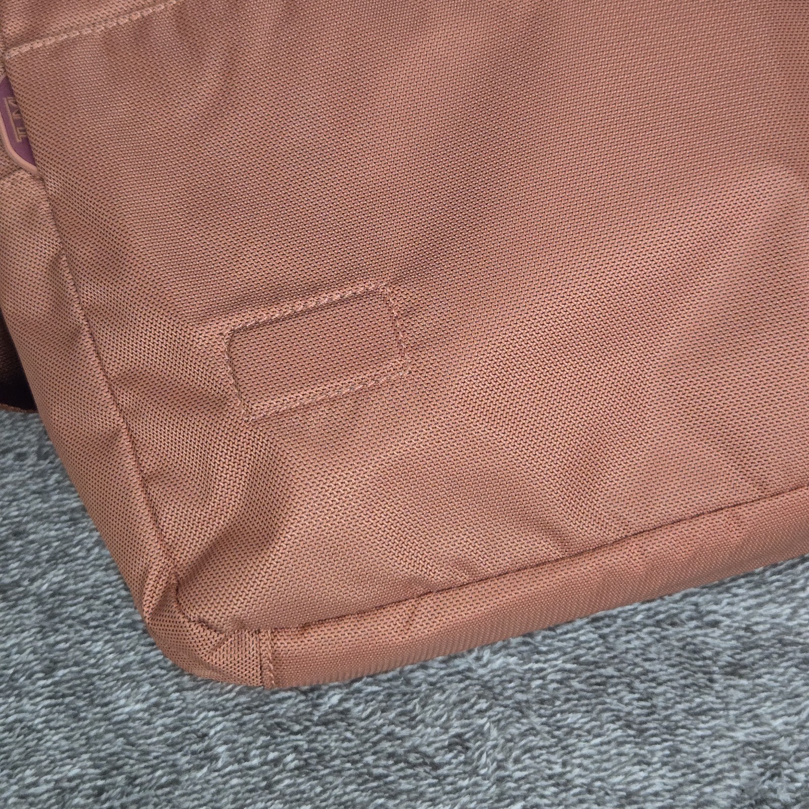 Tumi T-Tech Messenger Bag Orange Flame Ballistic Nylon Laptop Travel Crossbody