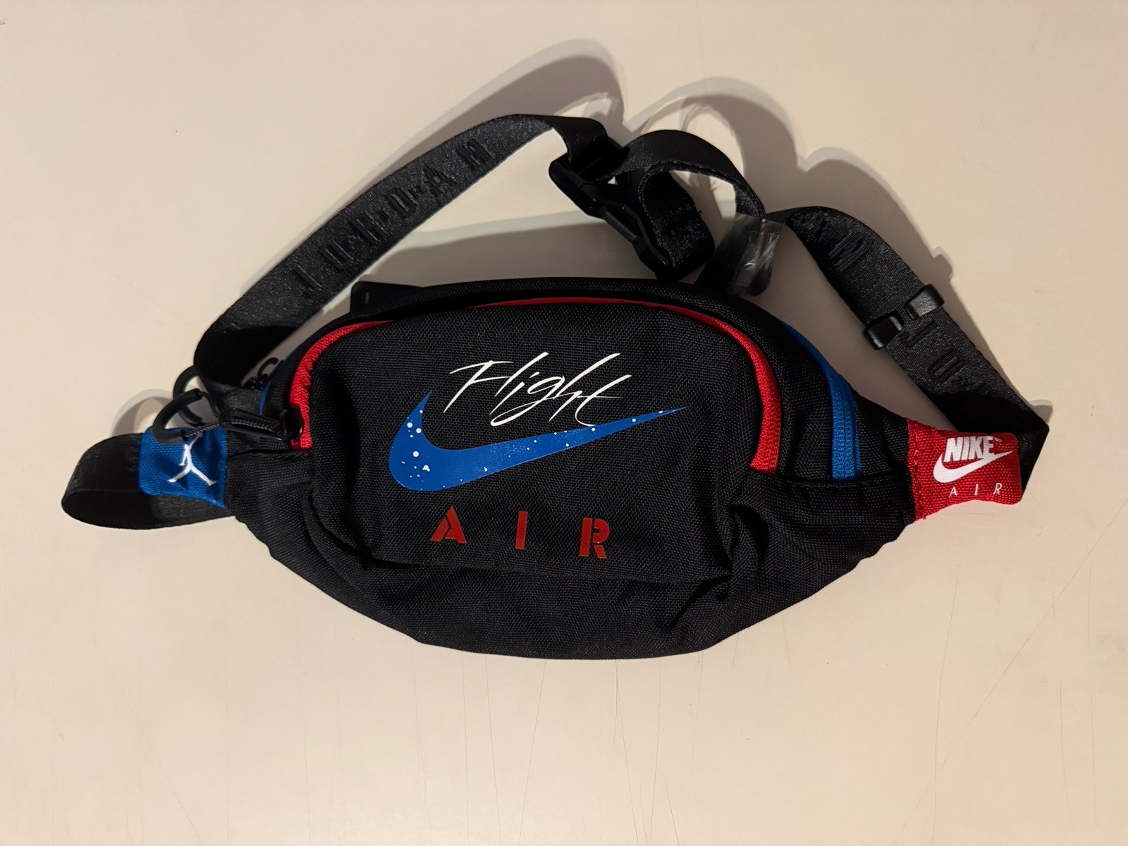 (9A0378-023) NWT Nike Air Jordan What The Crossbody Sling Bag Fanny Pack A13