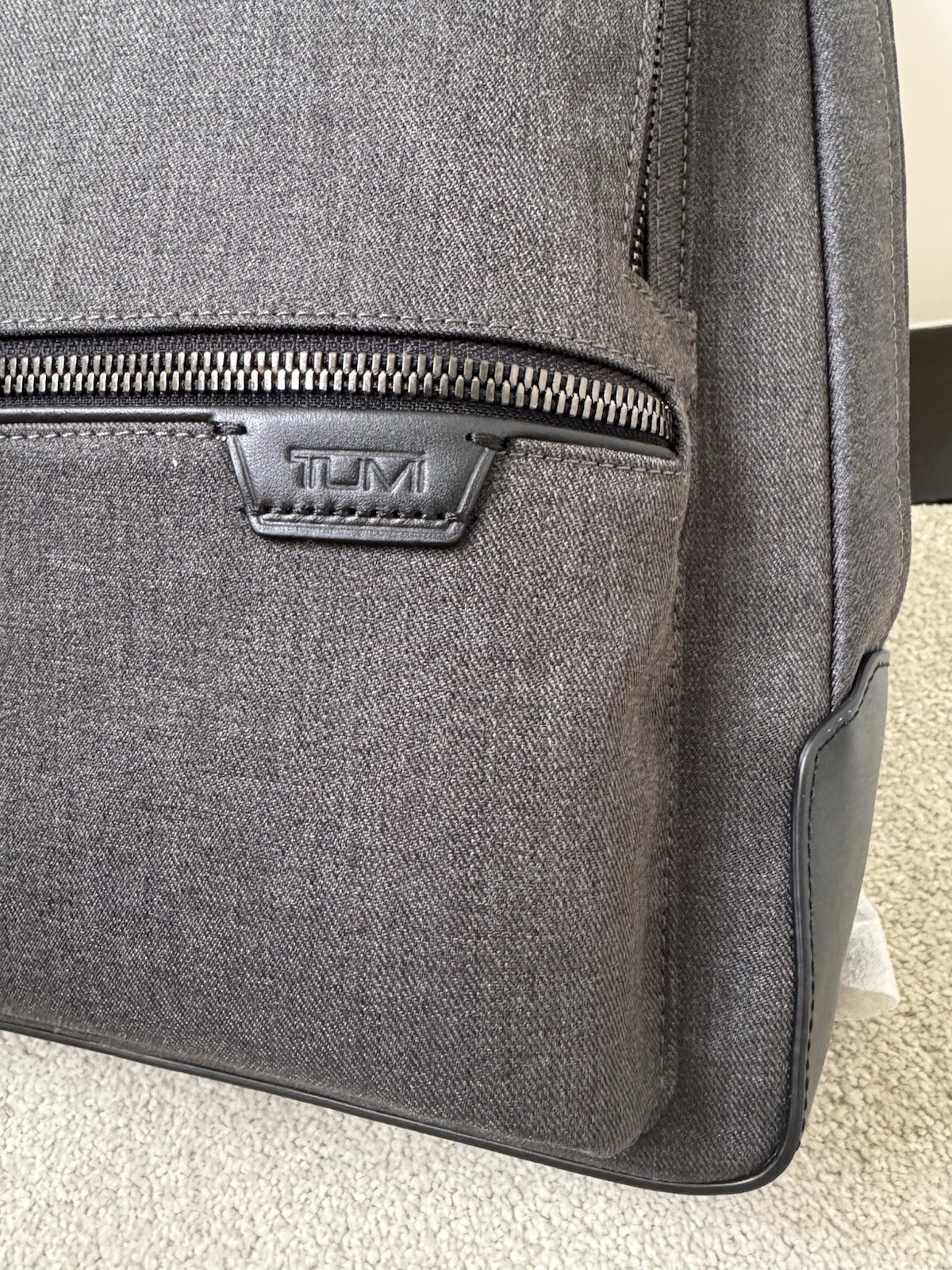 New With Tags – Tumi Harrison Bradner Grey Backpack Rucksack Bag 142074-1374