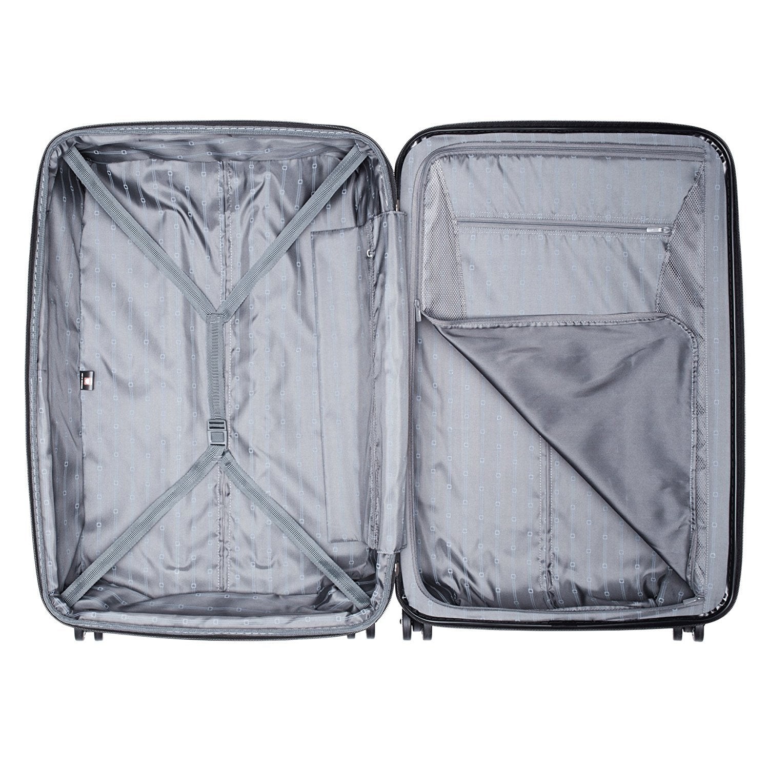 Delsey Luggage Helium Aero 29 Inch Expandable Spinner Trolley Titanium U11