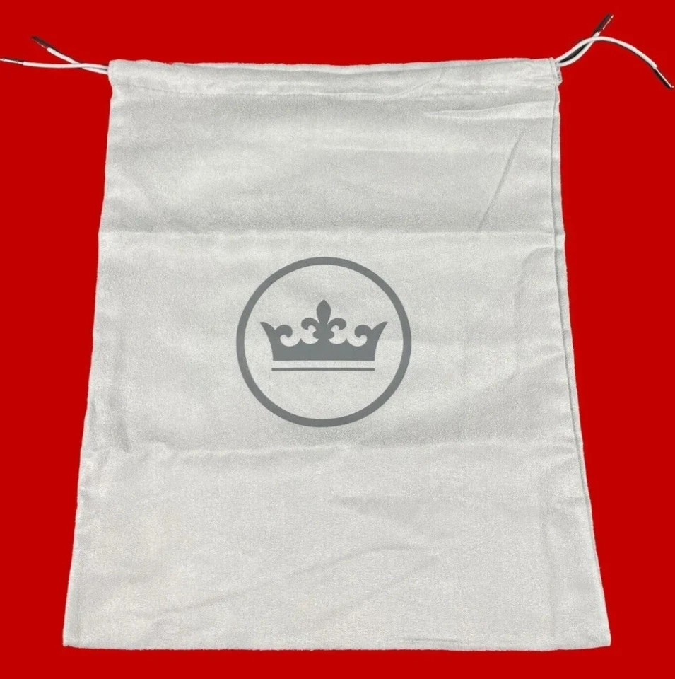 New Peter Millar Drawstring Dust Storage Shoe Bag White