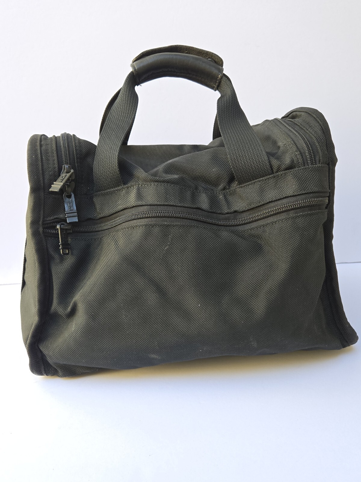 TUMI Duffle Carry-On Black Nylon Bag