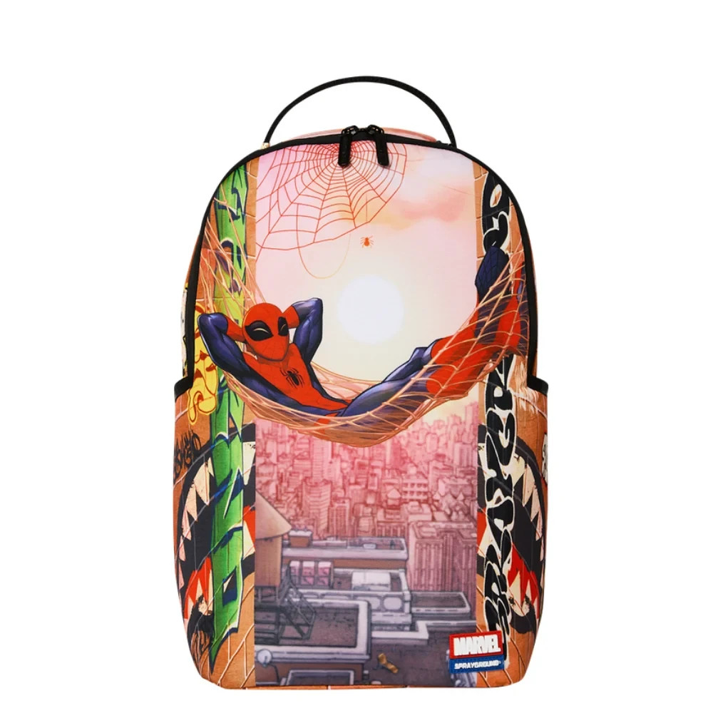 SPRAYGROUND LIMITED EDITION BACKPACK MARVEL SPIDERMAN WEB HAMMOCK CHILLIN