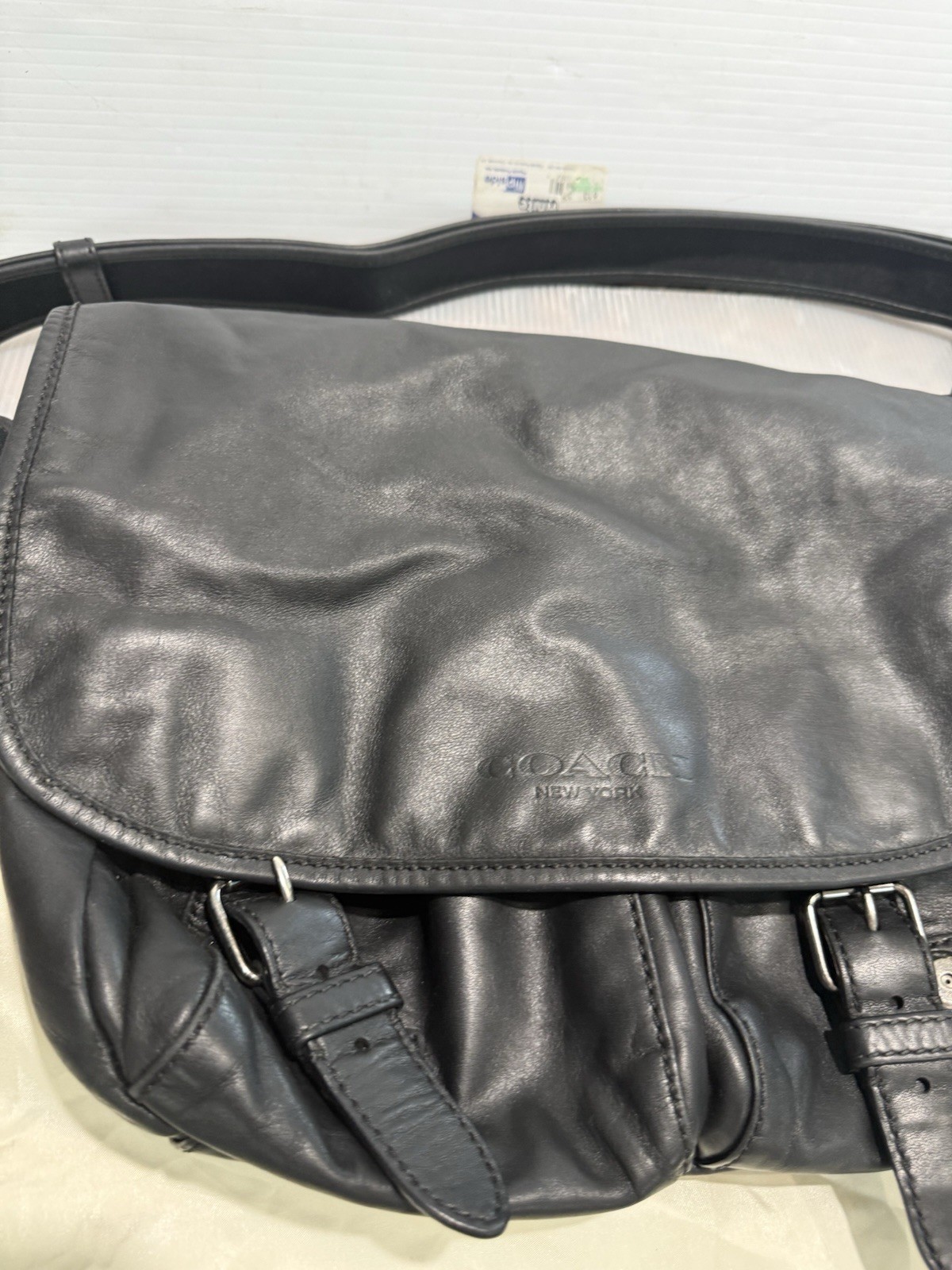 Coach Metropolitan Soft Leather Messenger Bag.