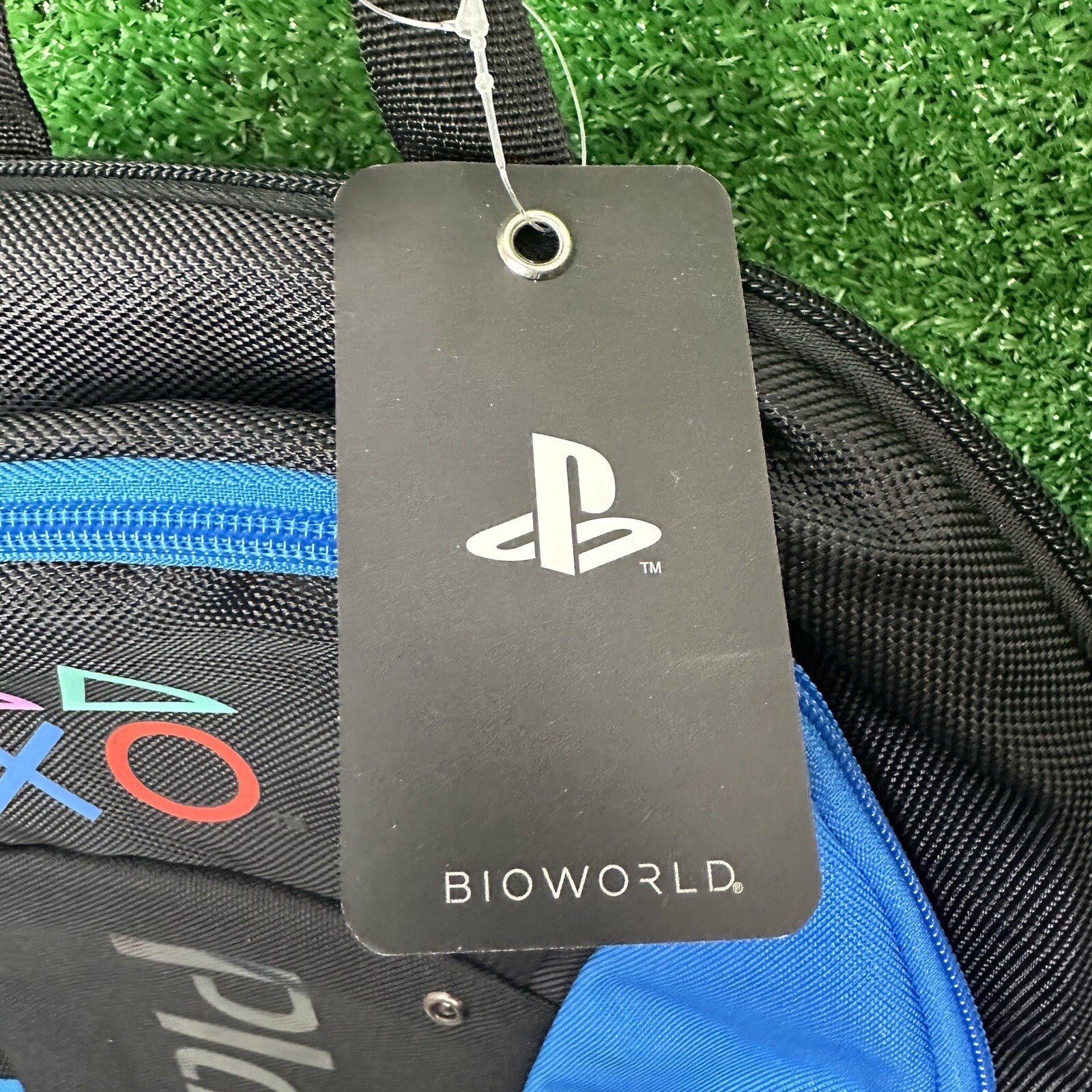 Rare Sony PlayStation PS5 PS4 Gamer Backpack Bioworld Bookbag NWT