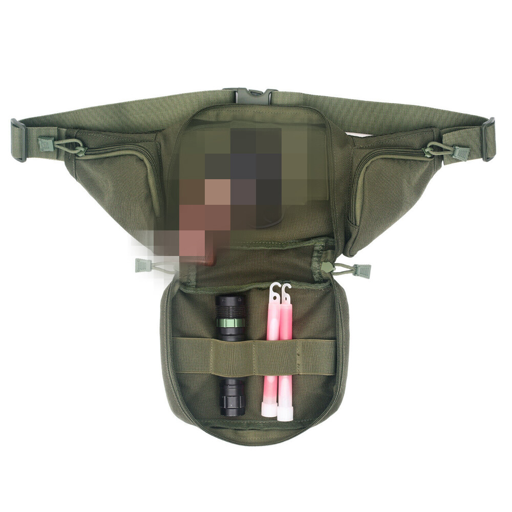 Concealed Carry Tactical Fanny Pack Military Gun Pistol Holster Waist Belt Bag