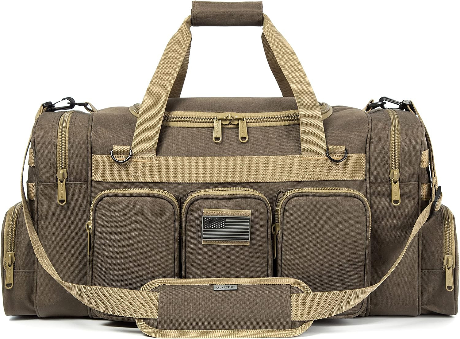 Tactical Range Duffel Heavy Duty Military Molle Gear Travel Sports Gym Bag Locka