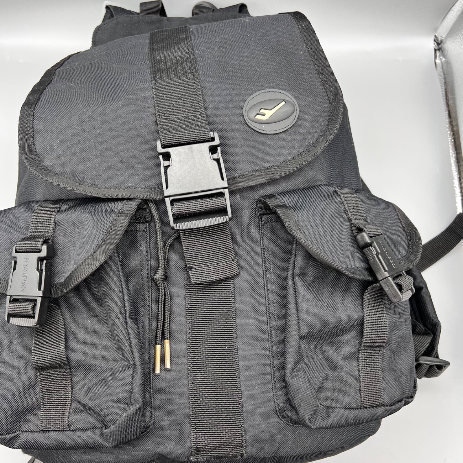 Pro-Specs Sport Mens Drawstring Backpack Mens Luggage Tag Easy Access Pocket Bag