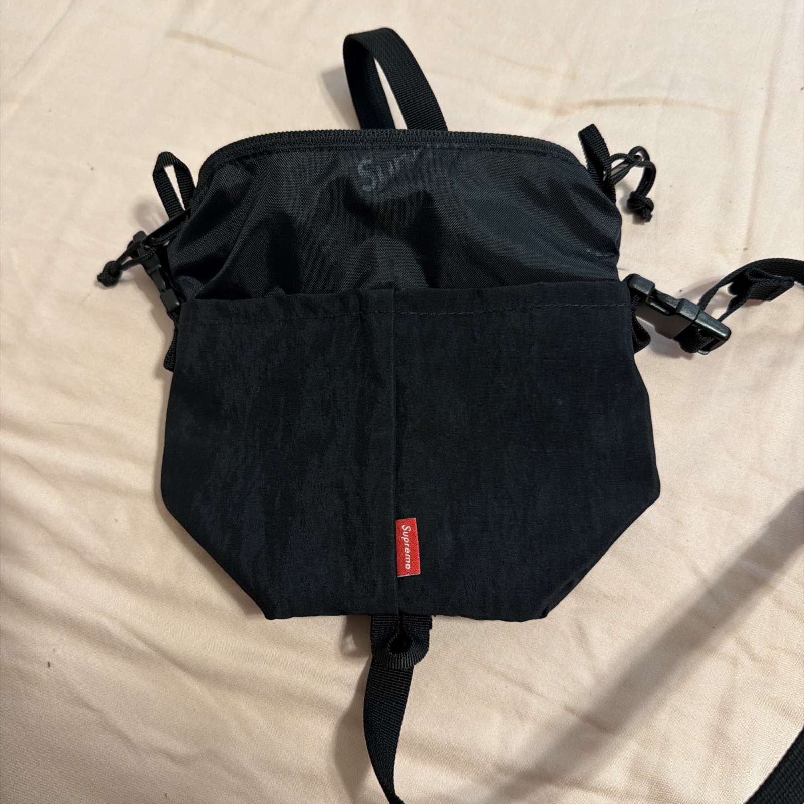 Supreme Cordura Neck Pouch Black Bag