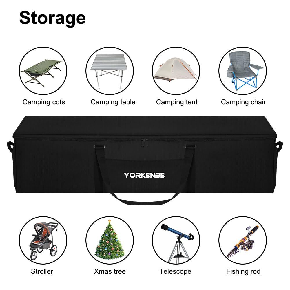 190L 52″ Heavy Duty Extra Large Duffle Bag Water Resistant Sports Equipment B…