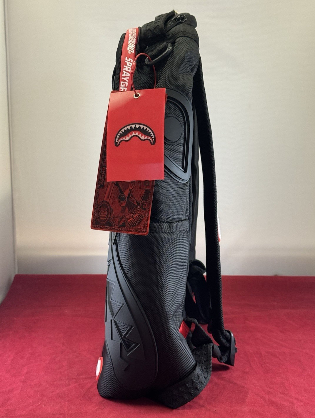 Sprayground The Hero Red Tape Limited Edition DLXR Backpack