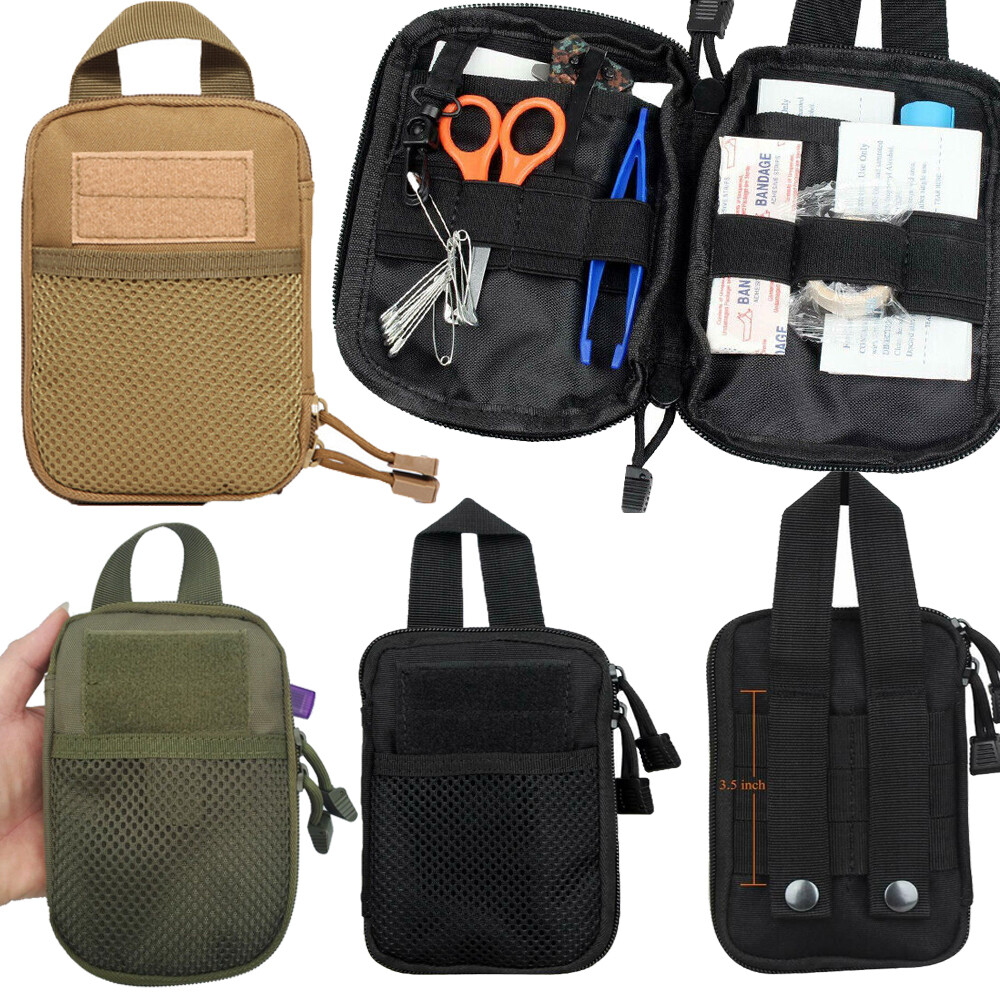 Tactical EDC Outdoor Molle Pouch Sports Hunting Pack Belt Storage Utility Bag US