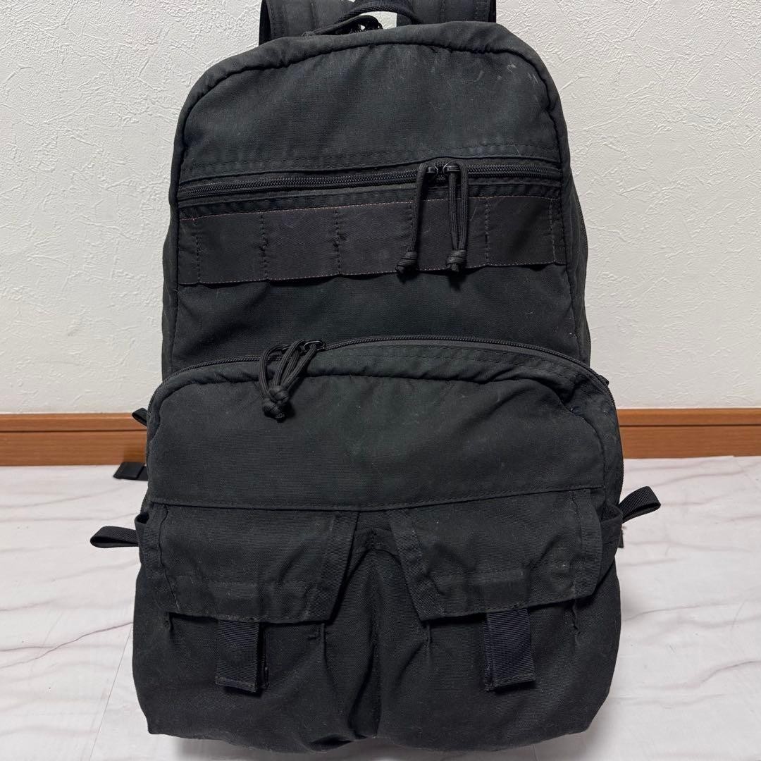 BRIEFING Backpack MHL Collaboration Black Nylon Large Made in USA A4 Laptop