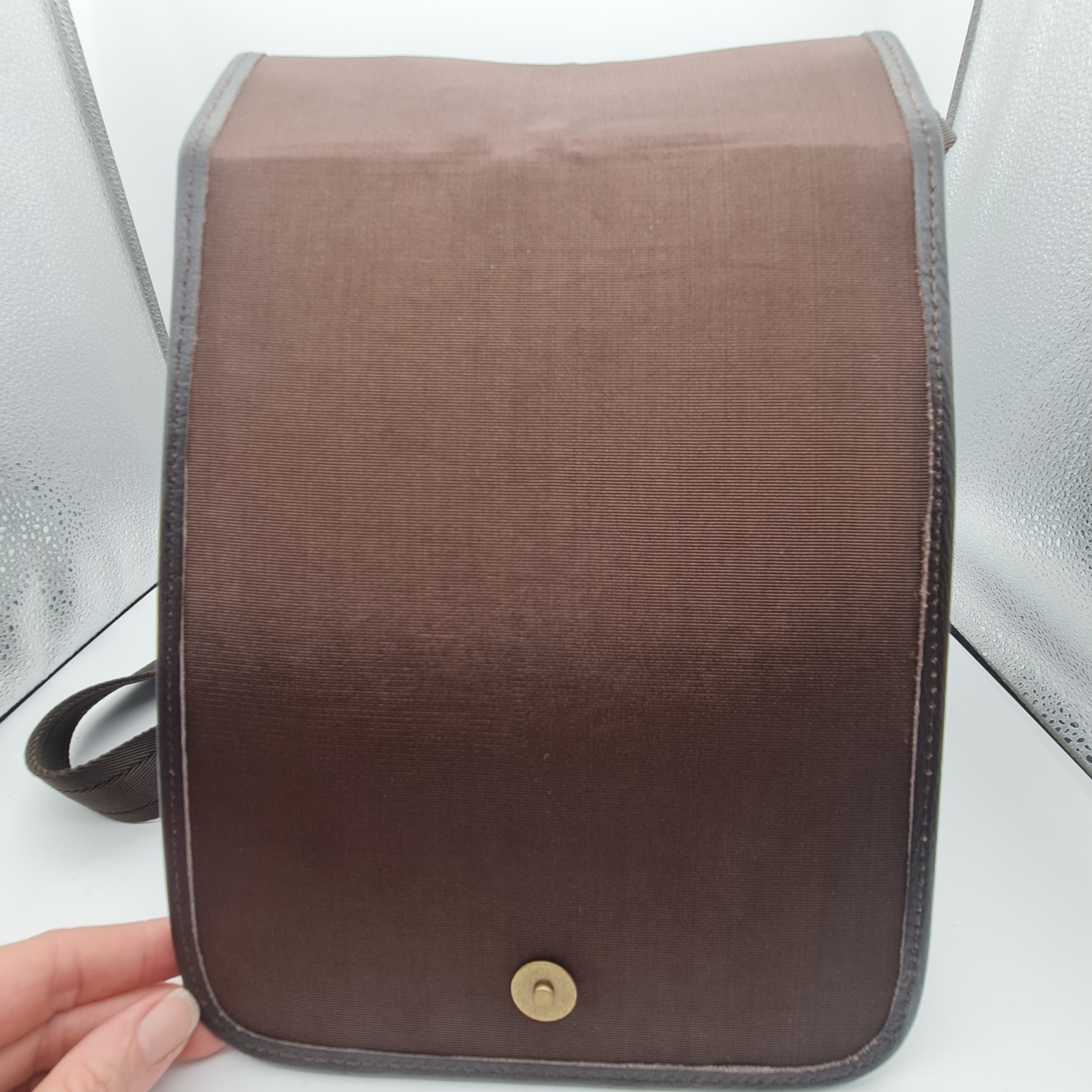 ROCKY MOUNTAINEER MESSENGER SHOULDER LEATHER BAG SIZE 28X21X7 CM