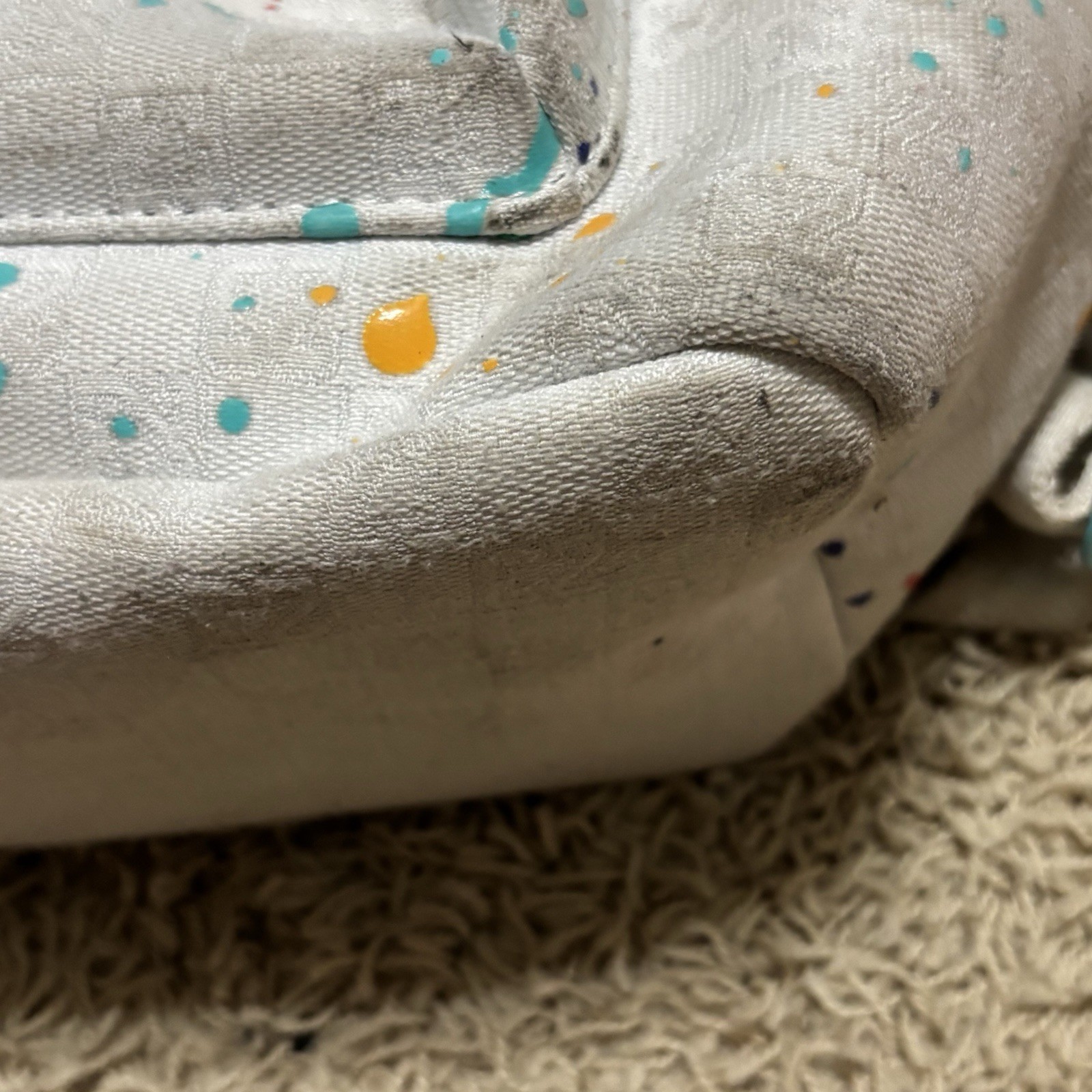 Nike Air Jordan Monogram Mini Backpack Paint Splatter White Sail MA0758-782 23