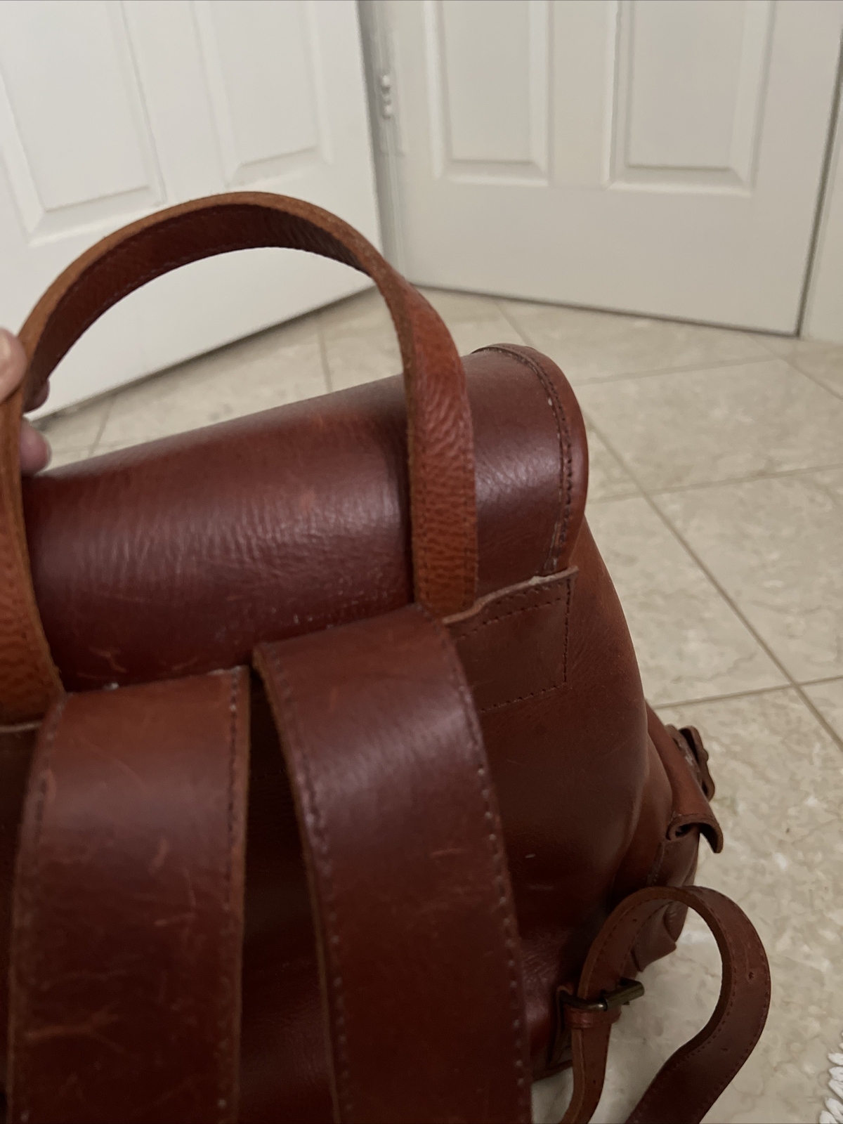 Jean Shop NYC Leather Backpack – Rare