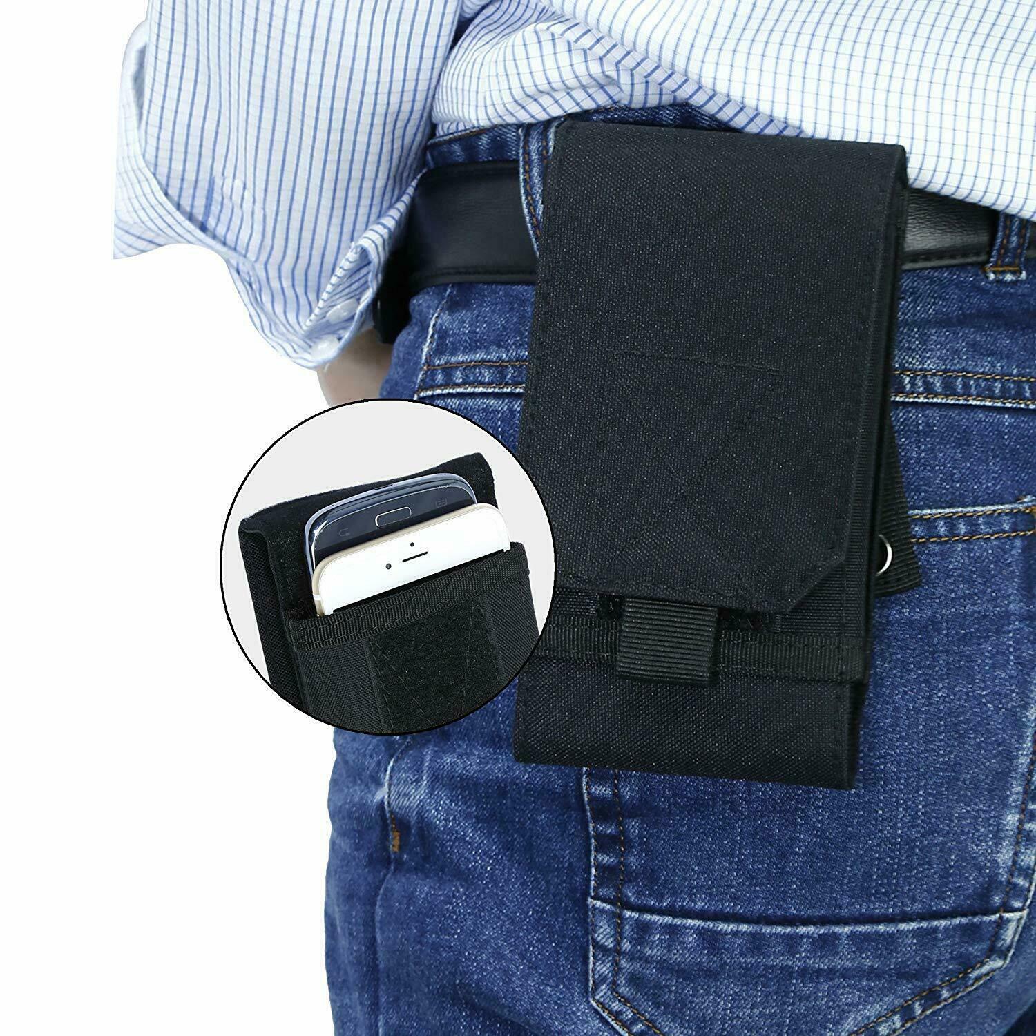 Tactical Molle Pouch EDC Utility Gadget Belt Waist Bag Phone Holster Holder Bag