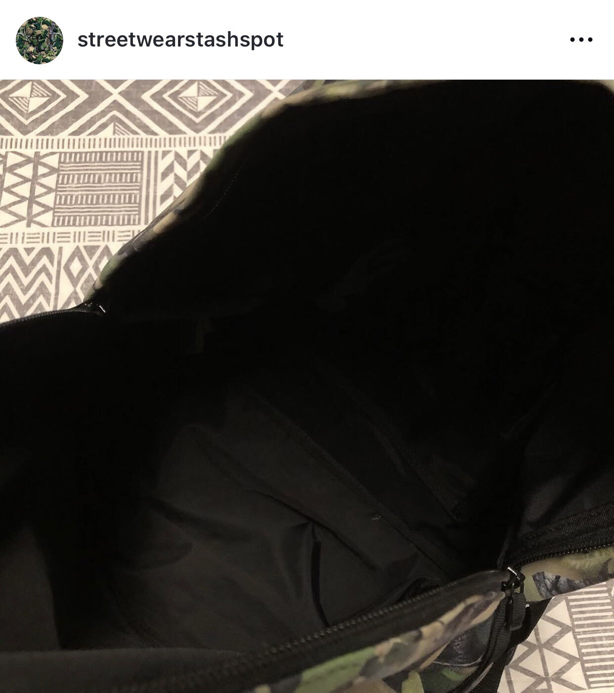A Bathing Ape Bape Village Camo Backpack Size Free