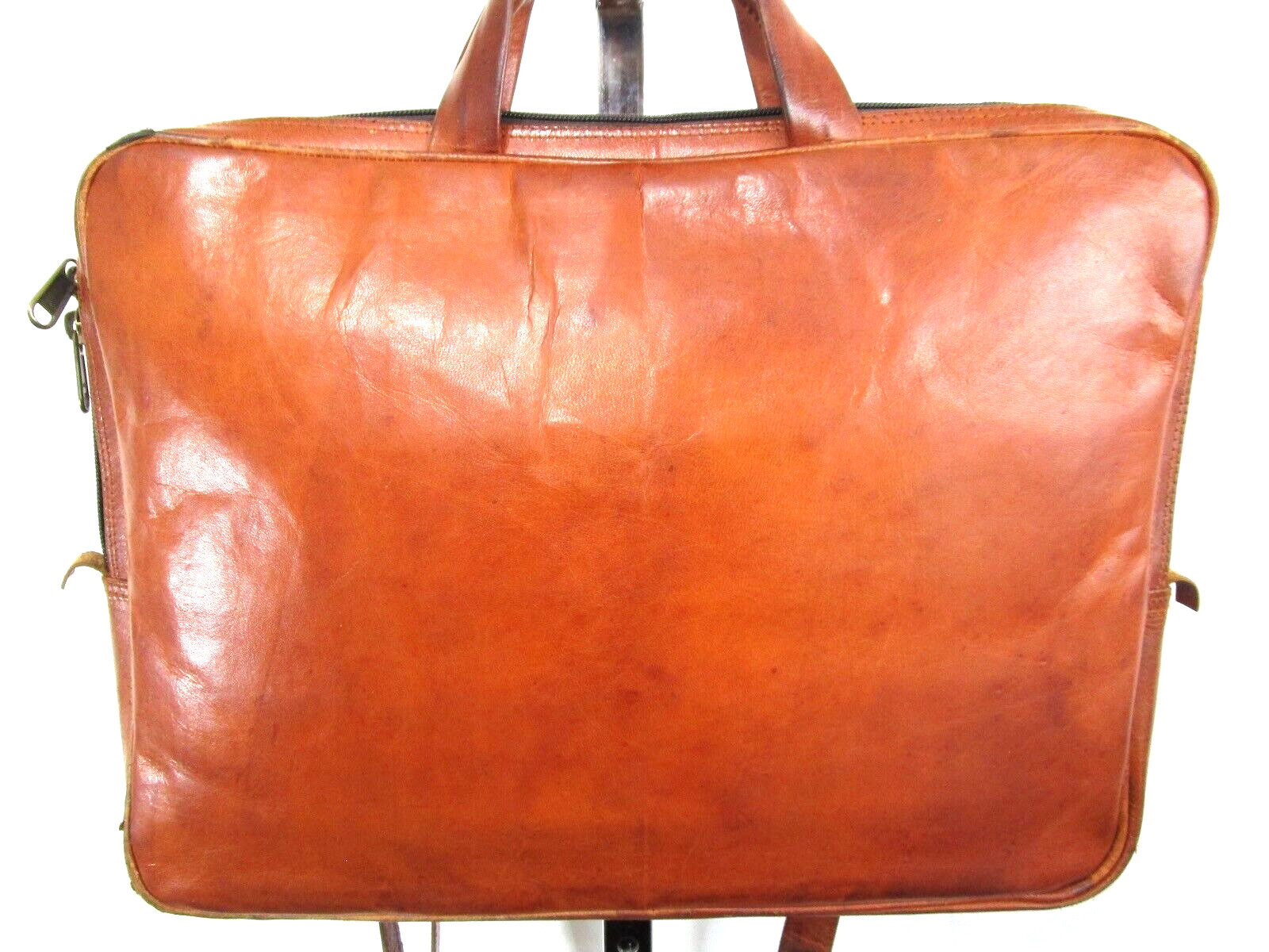 Johnny Fly Slim 15″ Laptop Brown Leather Crossbody Messenger Bag