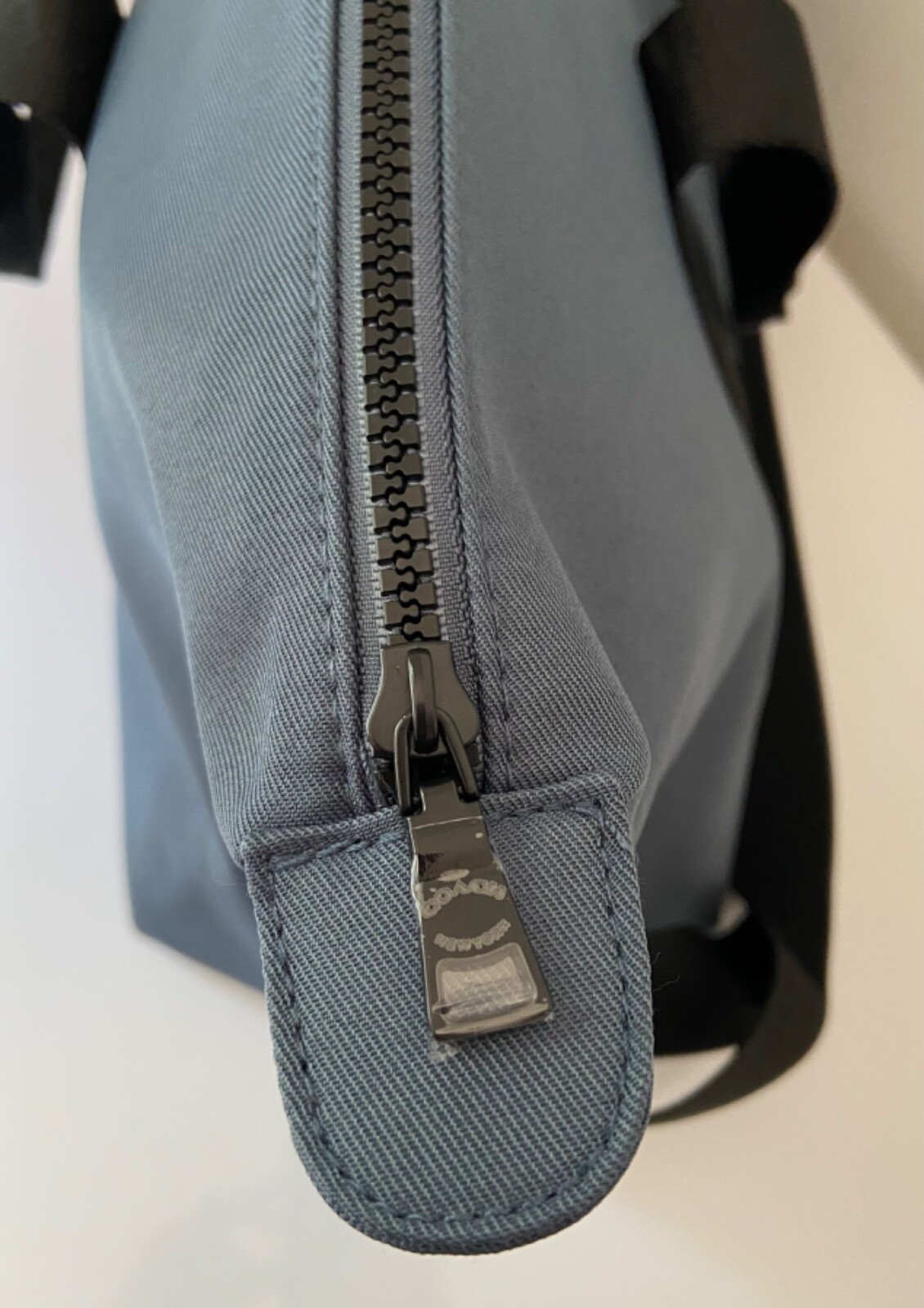 Coach Fragrance Duffle slate blue Weekender Carry-on Gym Shoulder / Hand Bag New