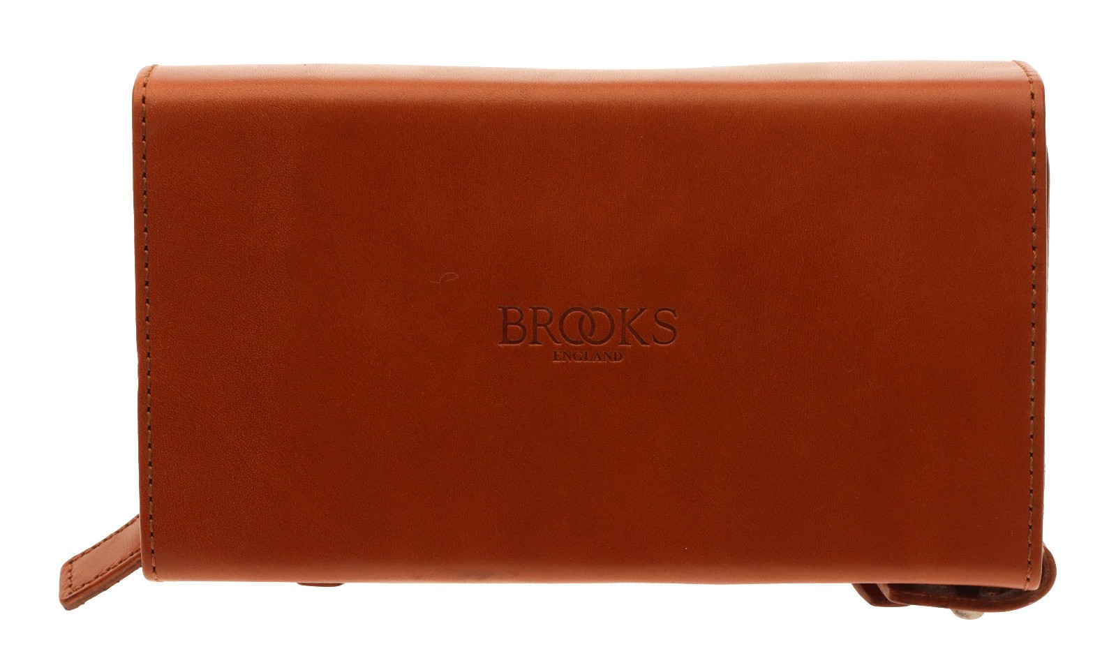 Brooks D-Shaped Saddle Bag 0.75L Honey Leather NEW NOS NIB