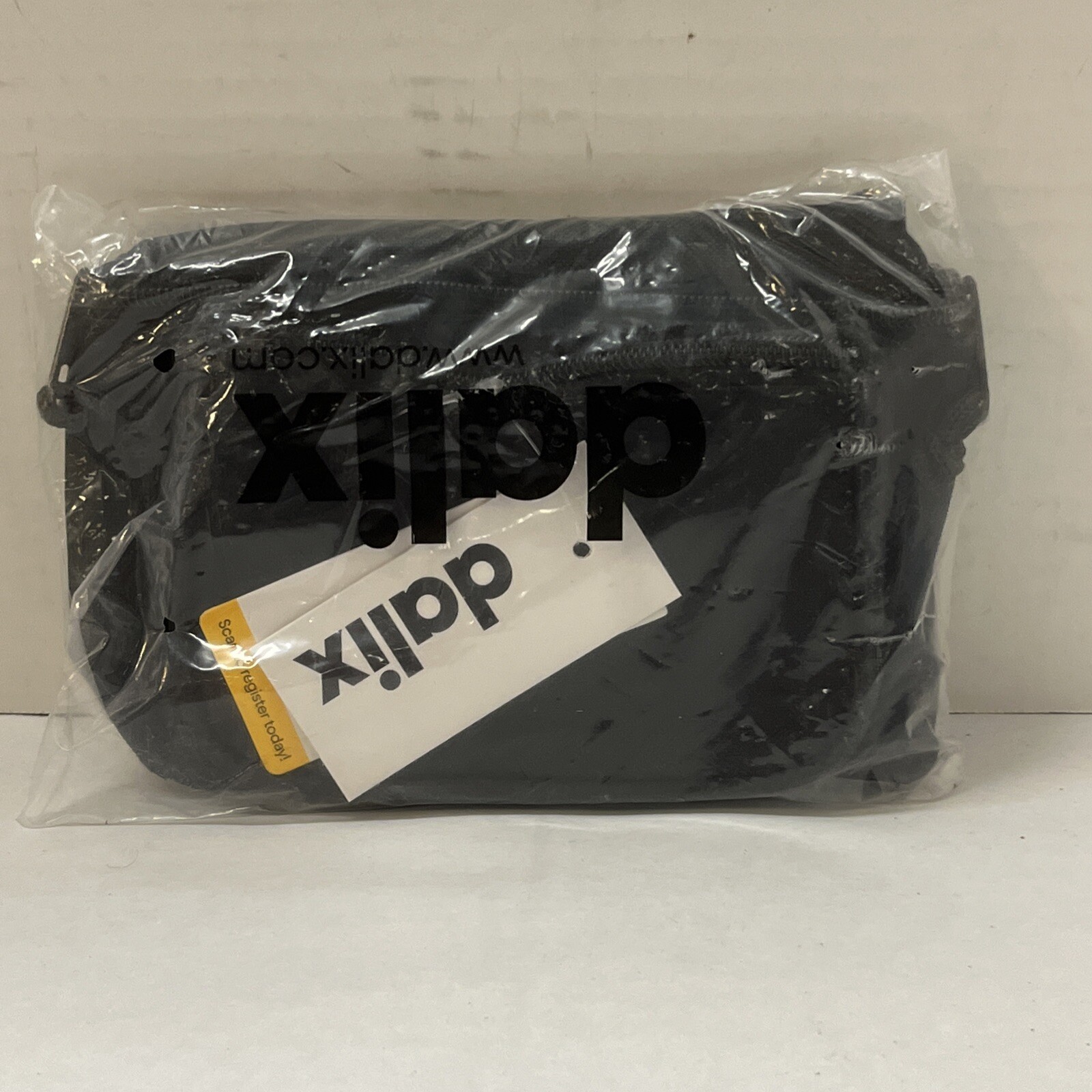 DALIX Fanny Pack with 3 Pockets Black